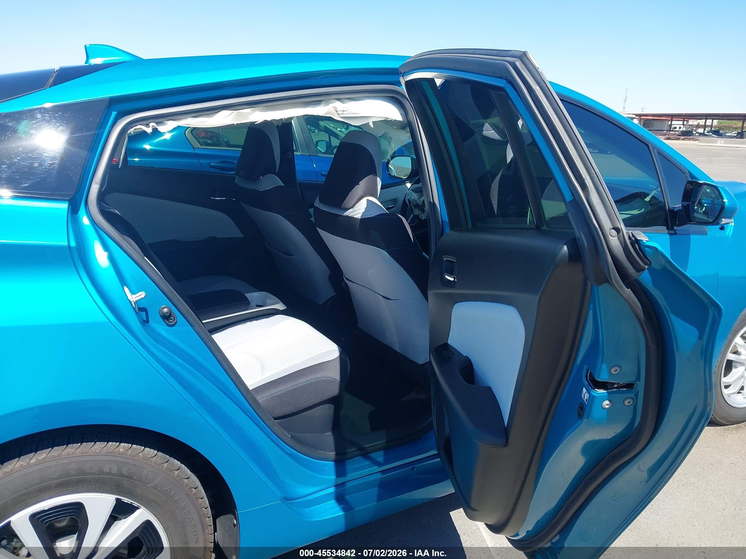 2019 Toyota Prius Prime Plus Black vin: JTDKARFP7K3112651