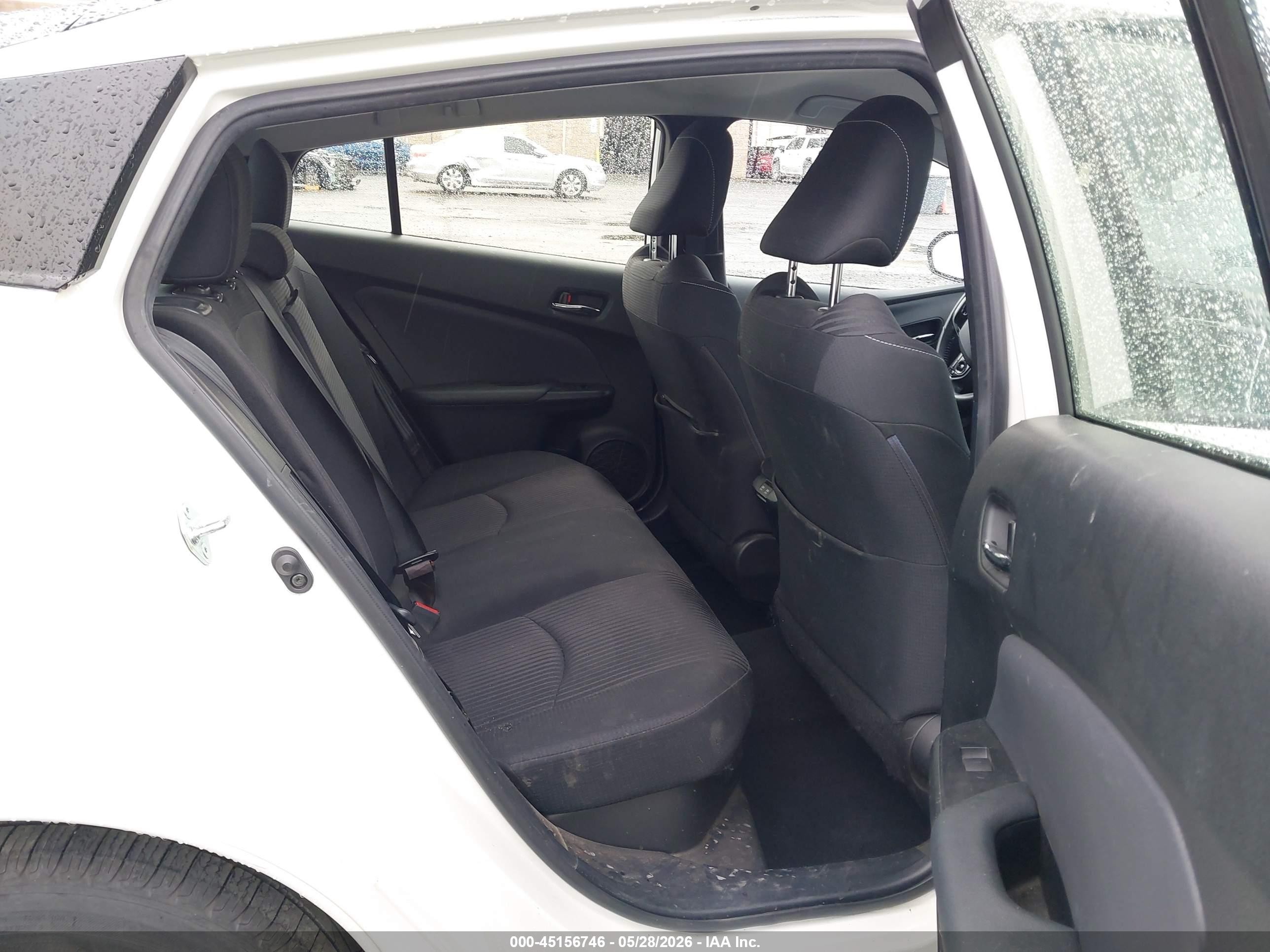2020 Toyota Prius Prime Le Белый vin: JTDKARFP7L3159373