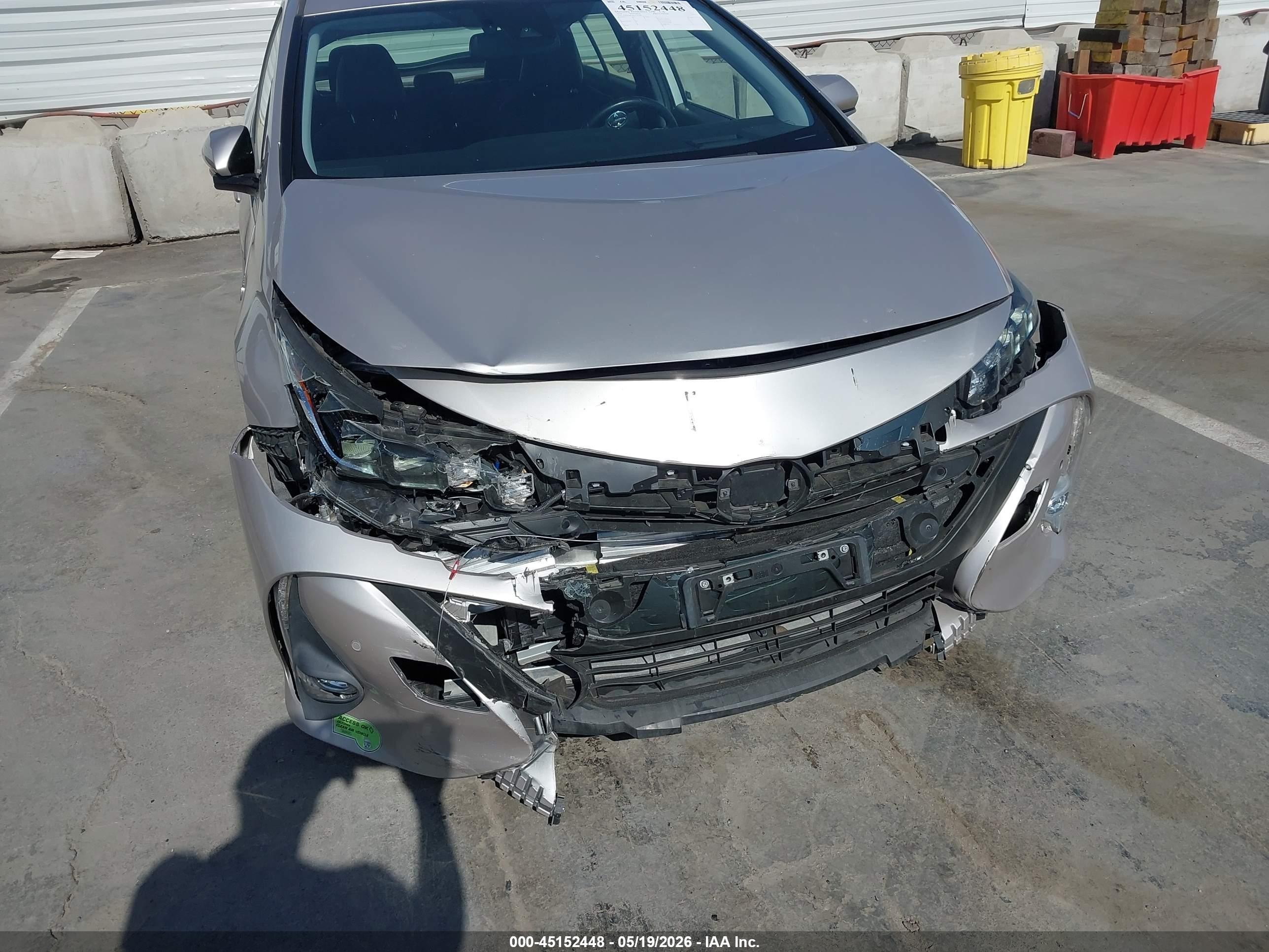 2020 Toyota Prius Prime Limited Gray vin: JTDKARFP8L3135700