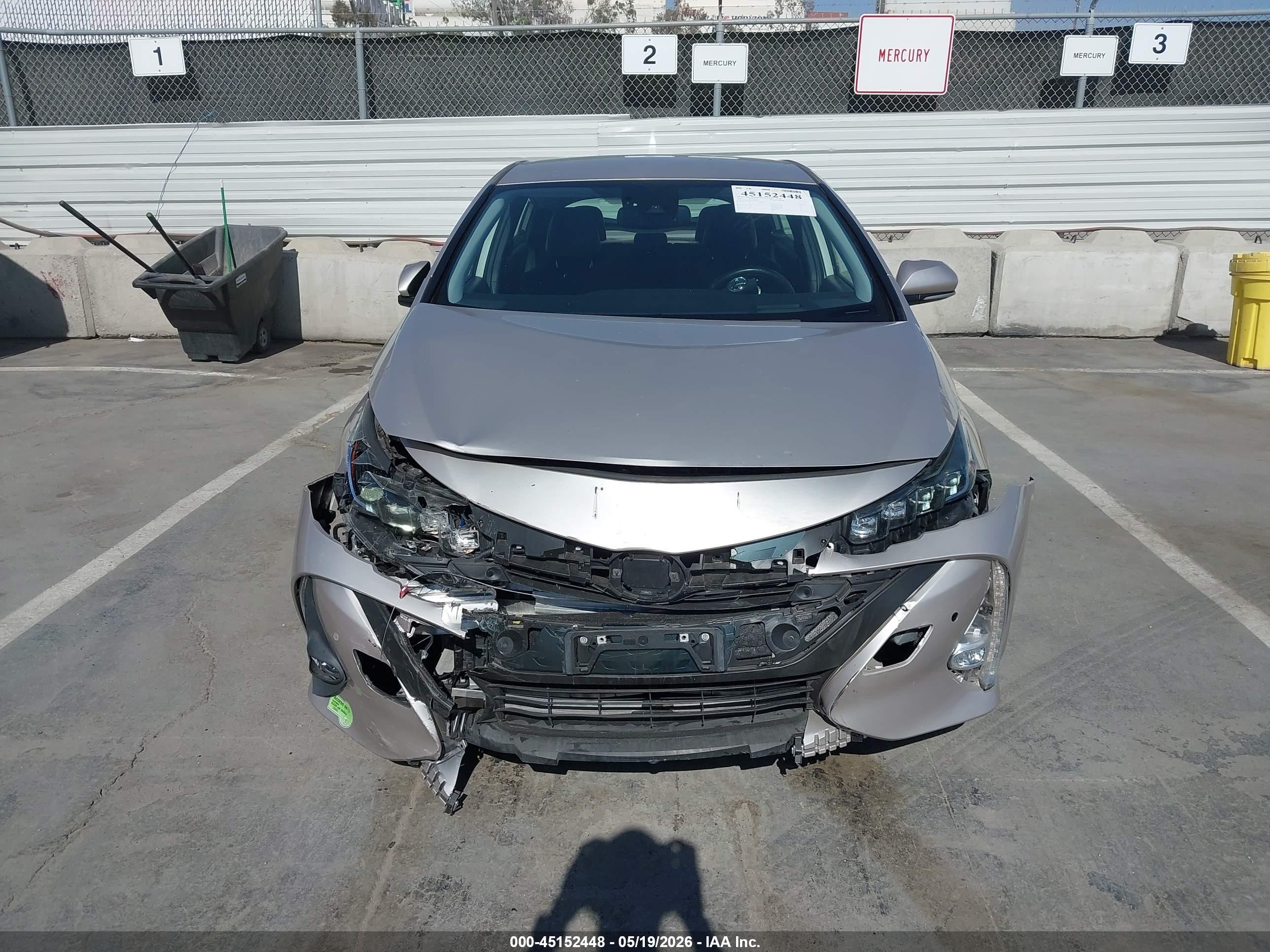 2020 Toyota Prius Prime Limited Gray vin: JTDKARFP8L3135700