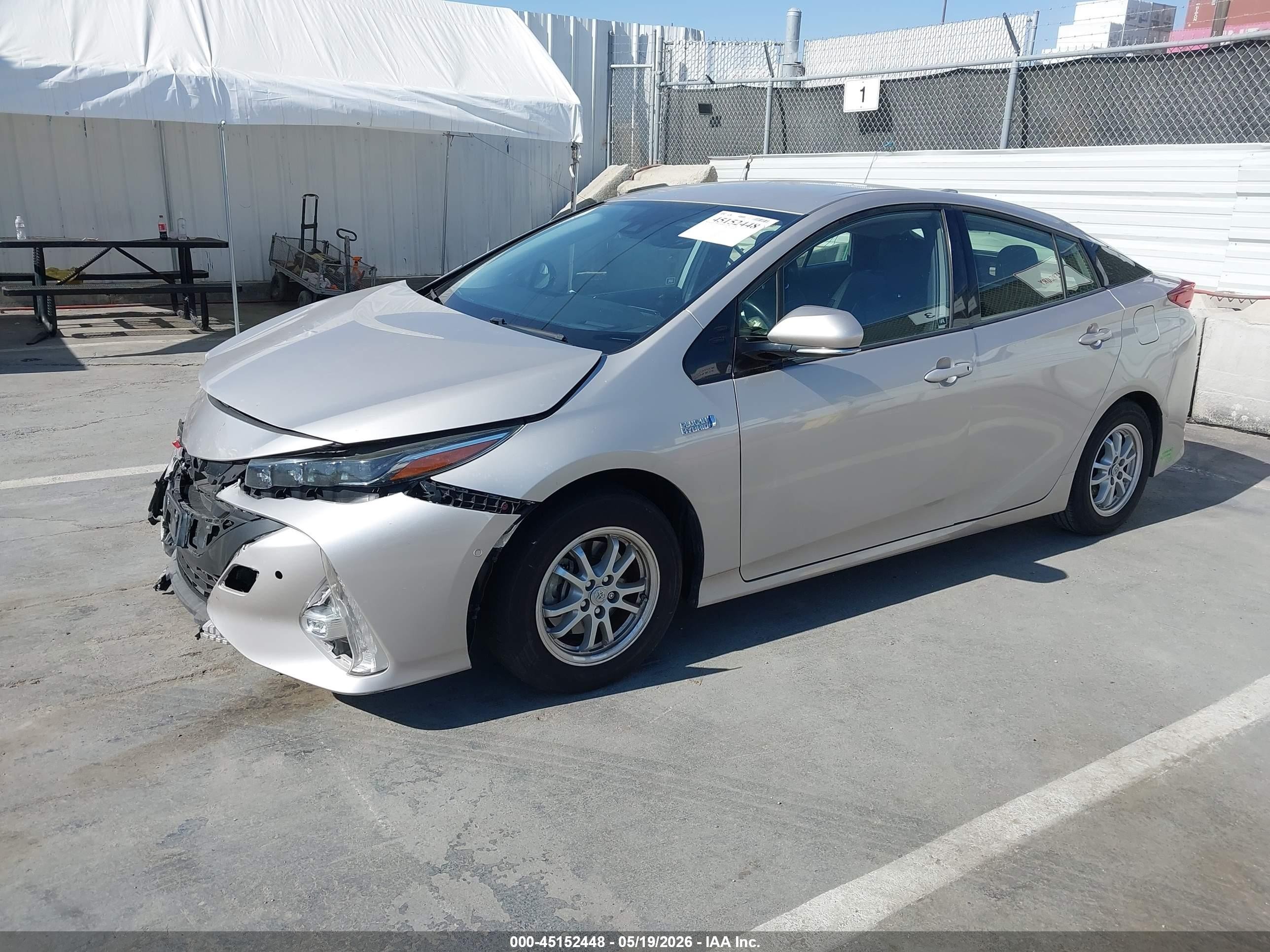 2020 Toyota Prius Prime Limited Gray vin: JTDKARFP8L3135700