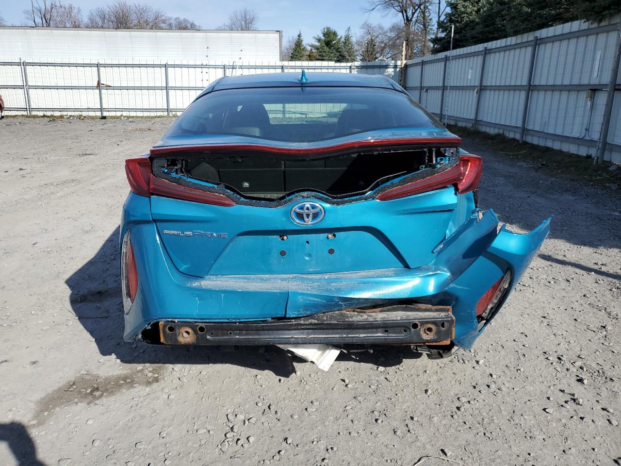 2018 Toyota Prius Prime  Blue vin: JTDKARFP9J3092434