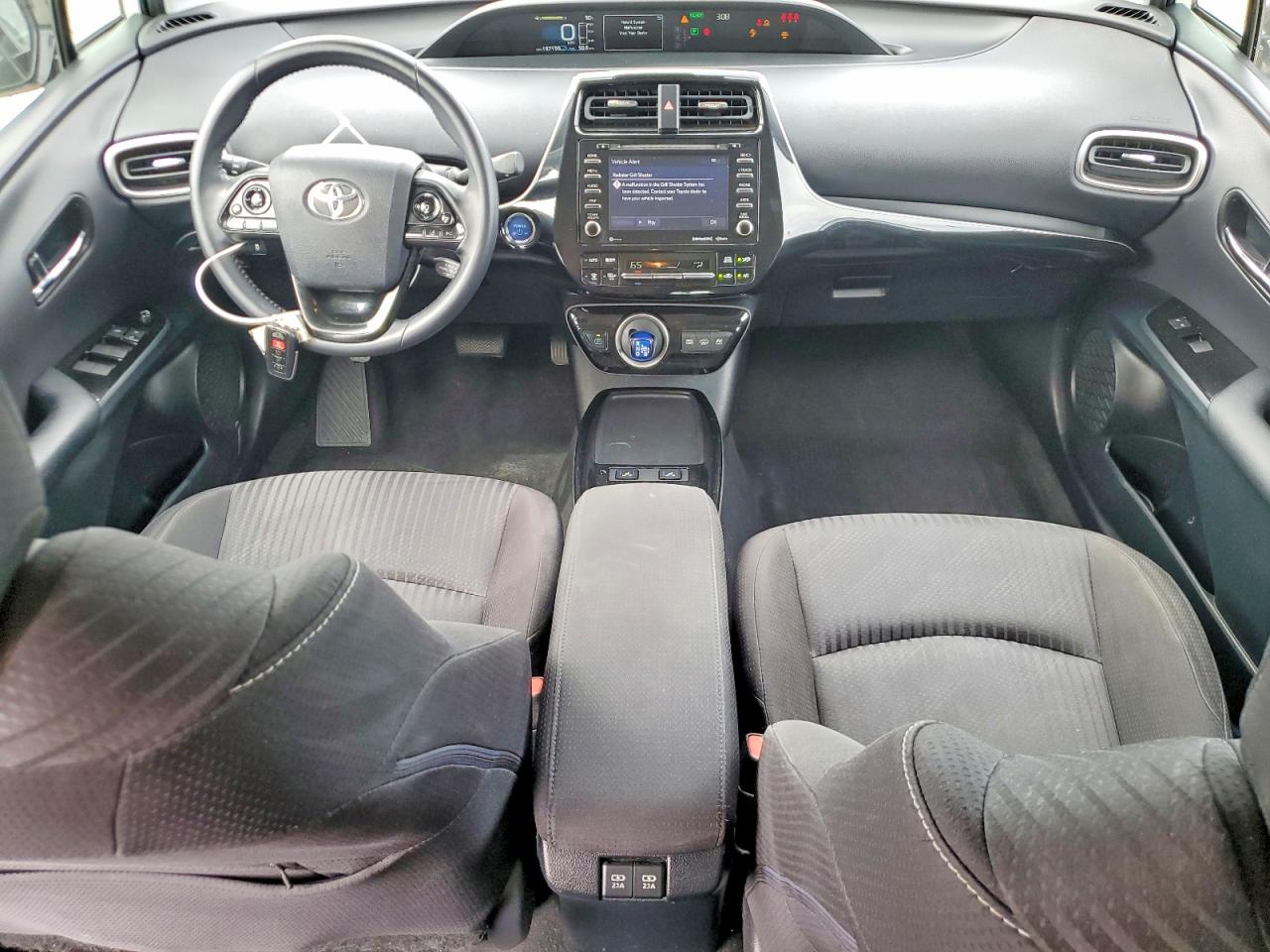 2020 Toyota Prius Prime Le White vin: JTDKARFP9L3137617