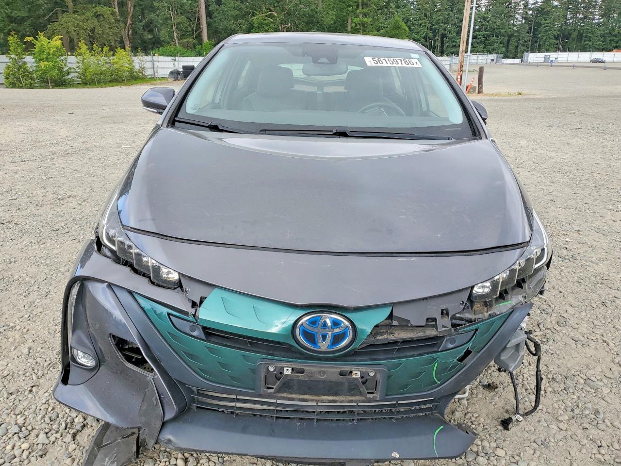 2018 Toyota Prius Prime Advanced Gray vin: JTDKARFPXJ3070359