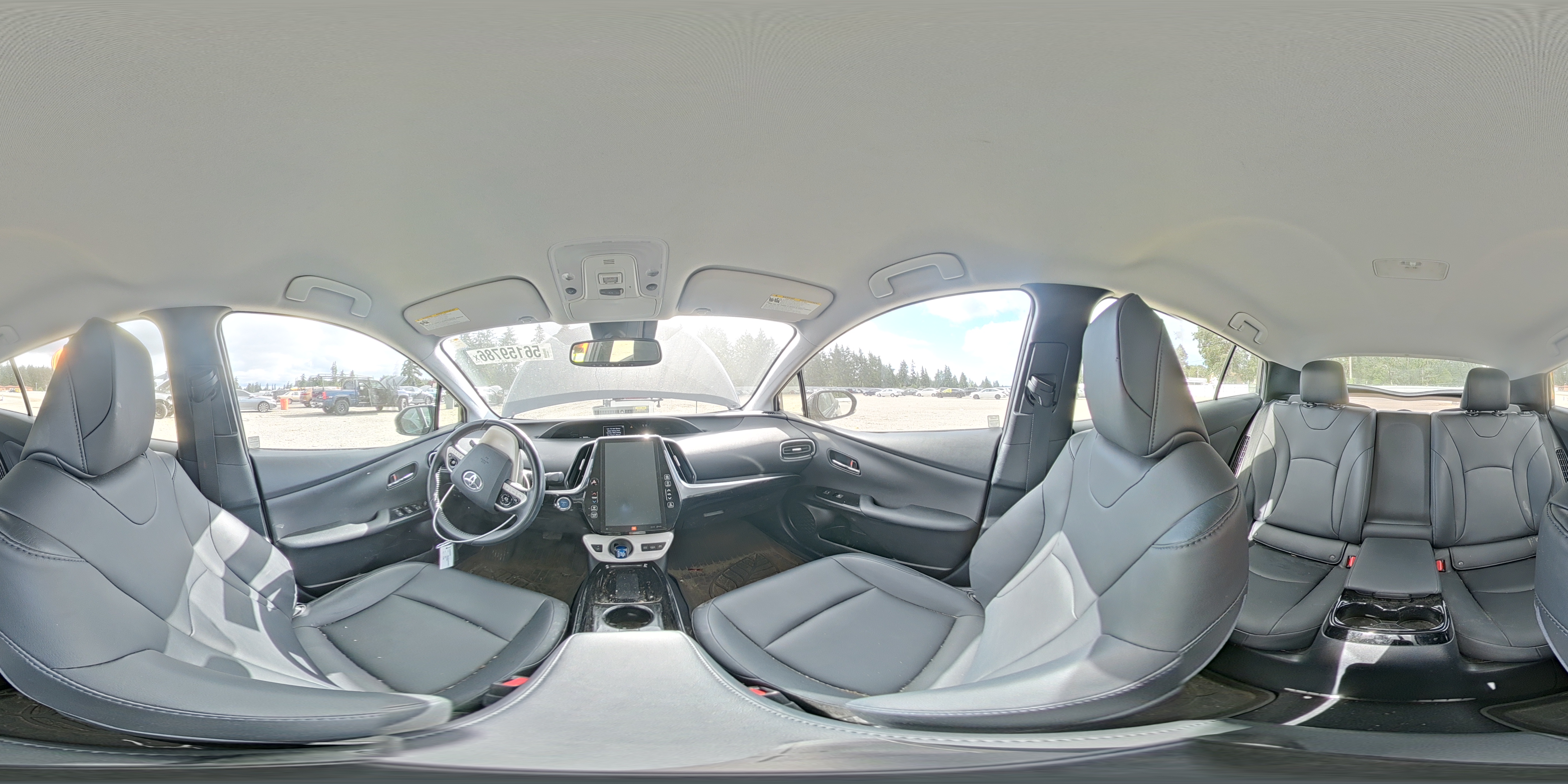 2018 Toyota Prius Prime Advanced Gray vin: JTDKARFPXJ3070359