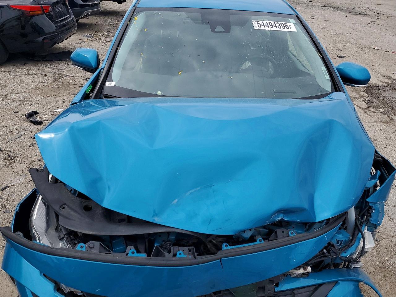 2018 Toyota Prius Prime Advanced Blue vin: JTDKARFPXJ3072399