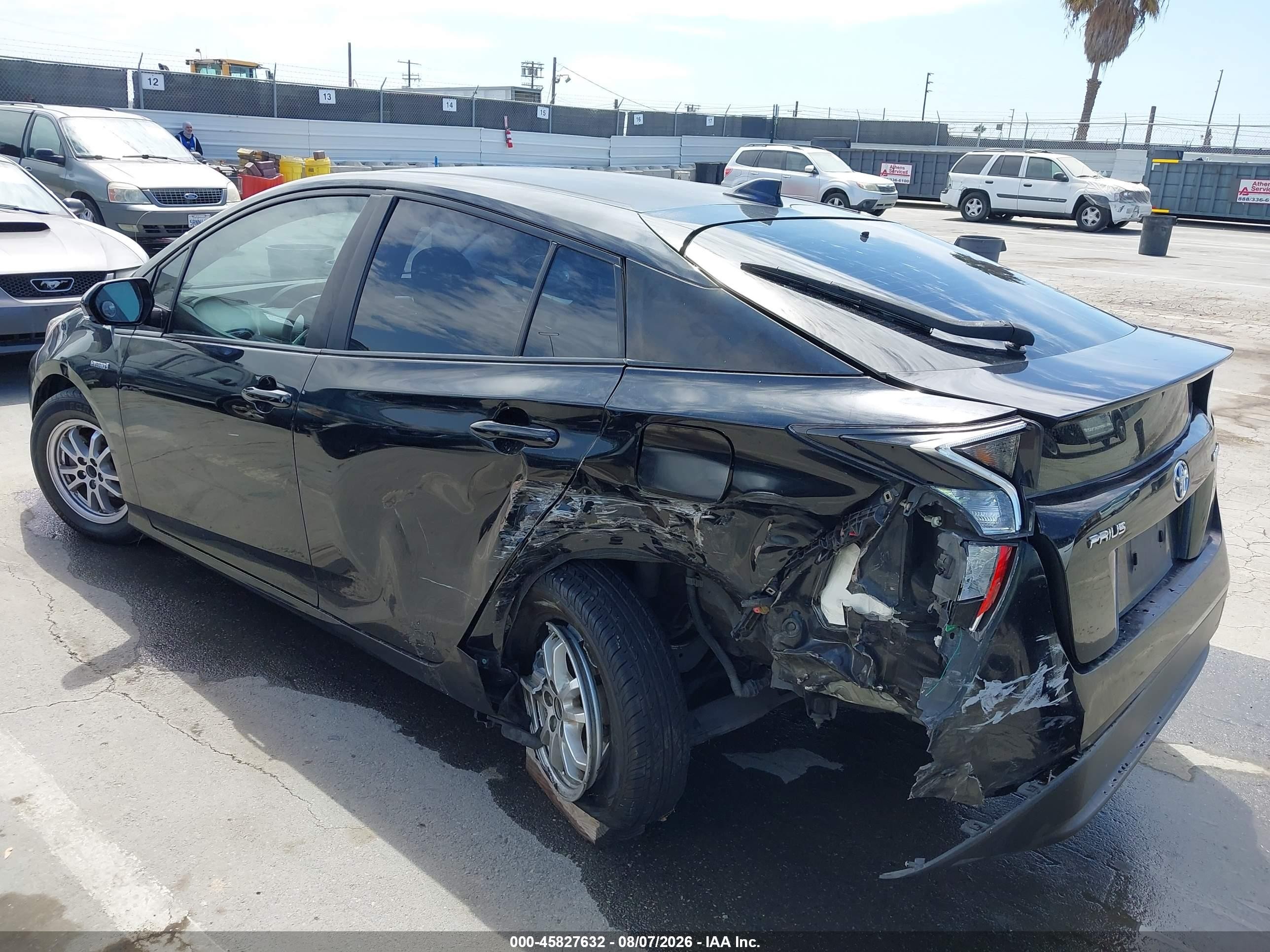 2016 Toyota Prius Three Black vin: JTDKARFU0G3520874