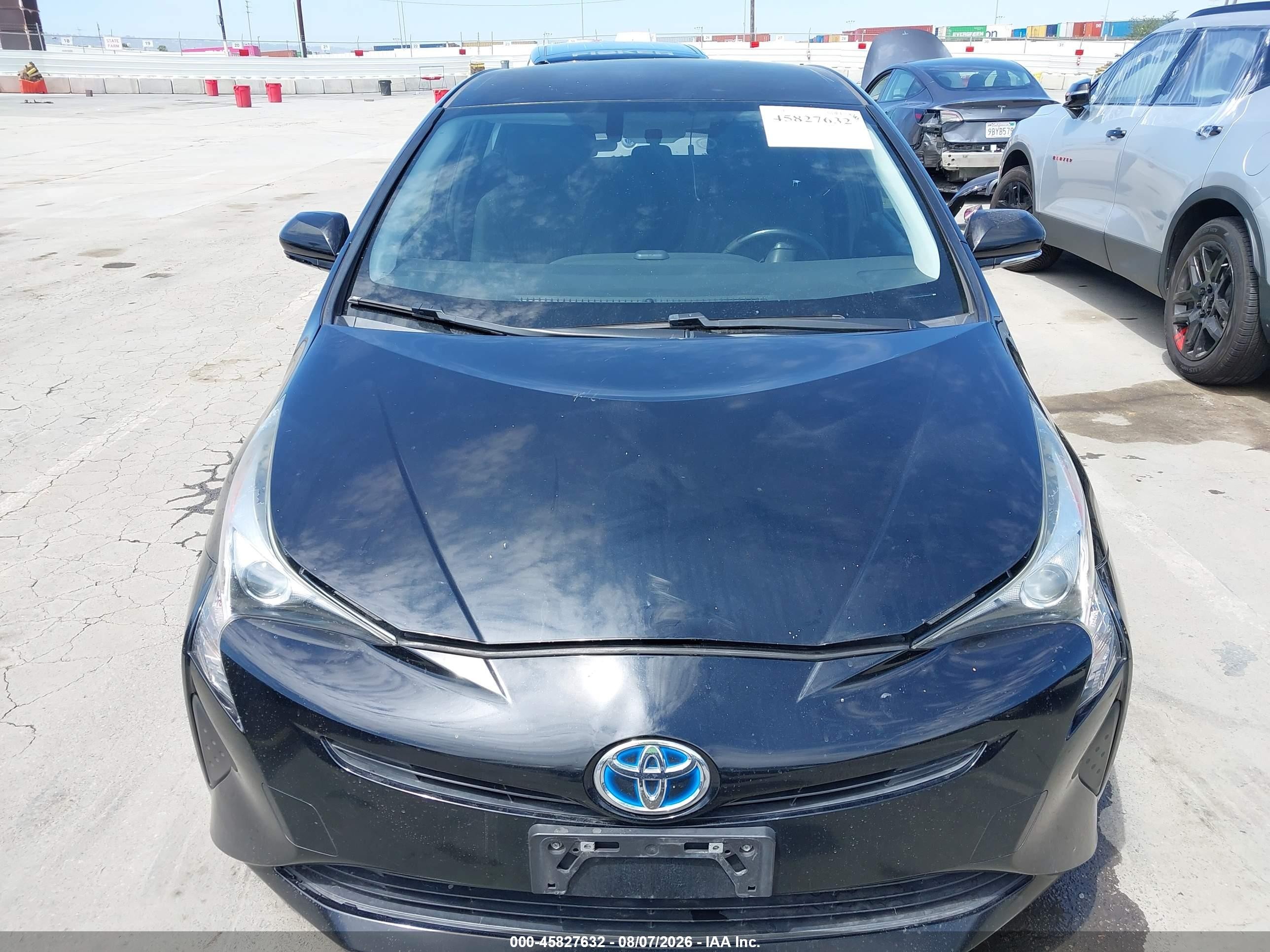 2016 Toyota Prius Three Black vin: JTDKARFU0G3520874