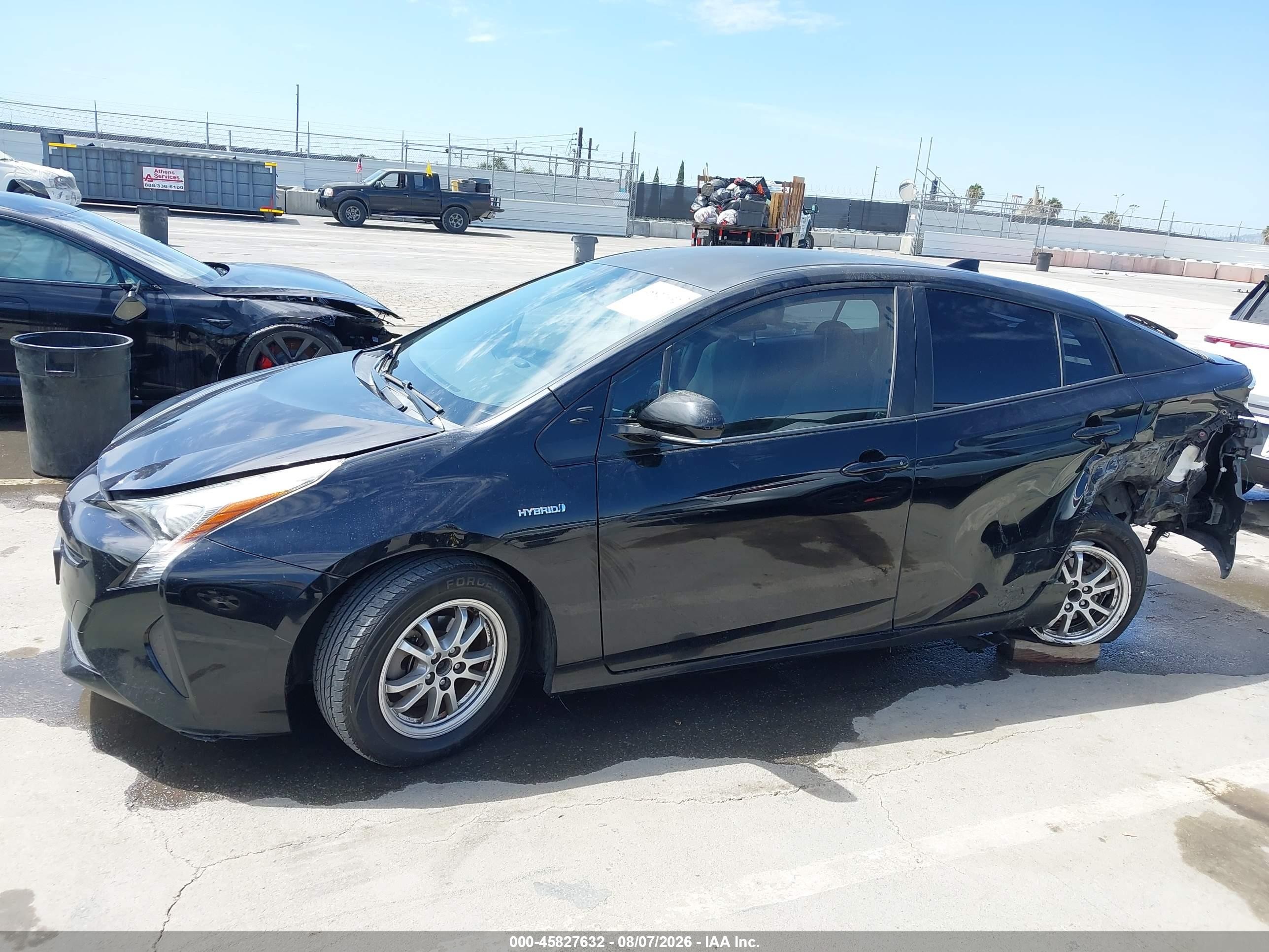2016 Toyota Prius Three Black vin: JTDKARFU0G3520874