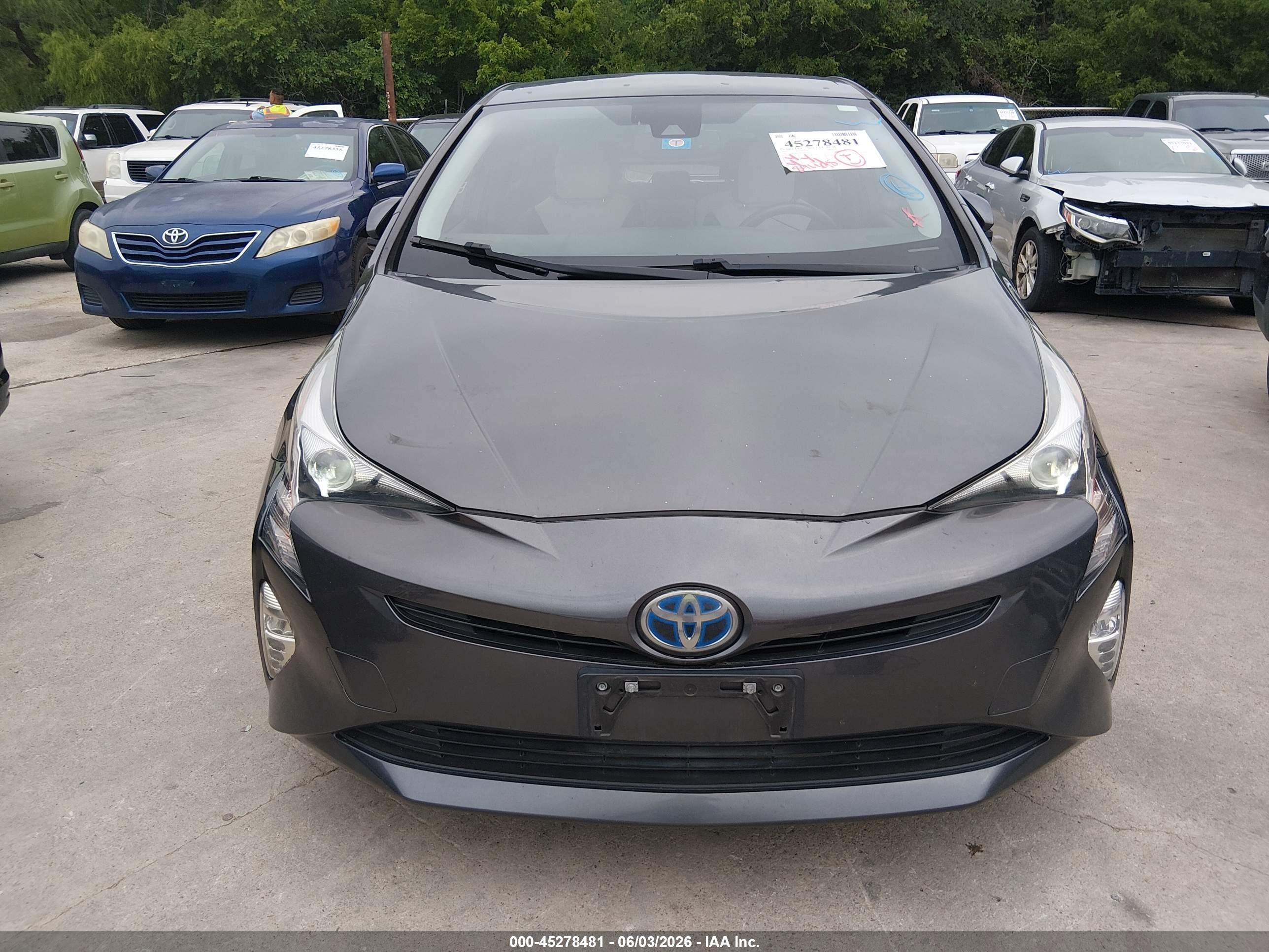 2017 Toyota Prius Four Touring Gray vin: JTDKARFU0H3035376