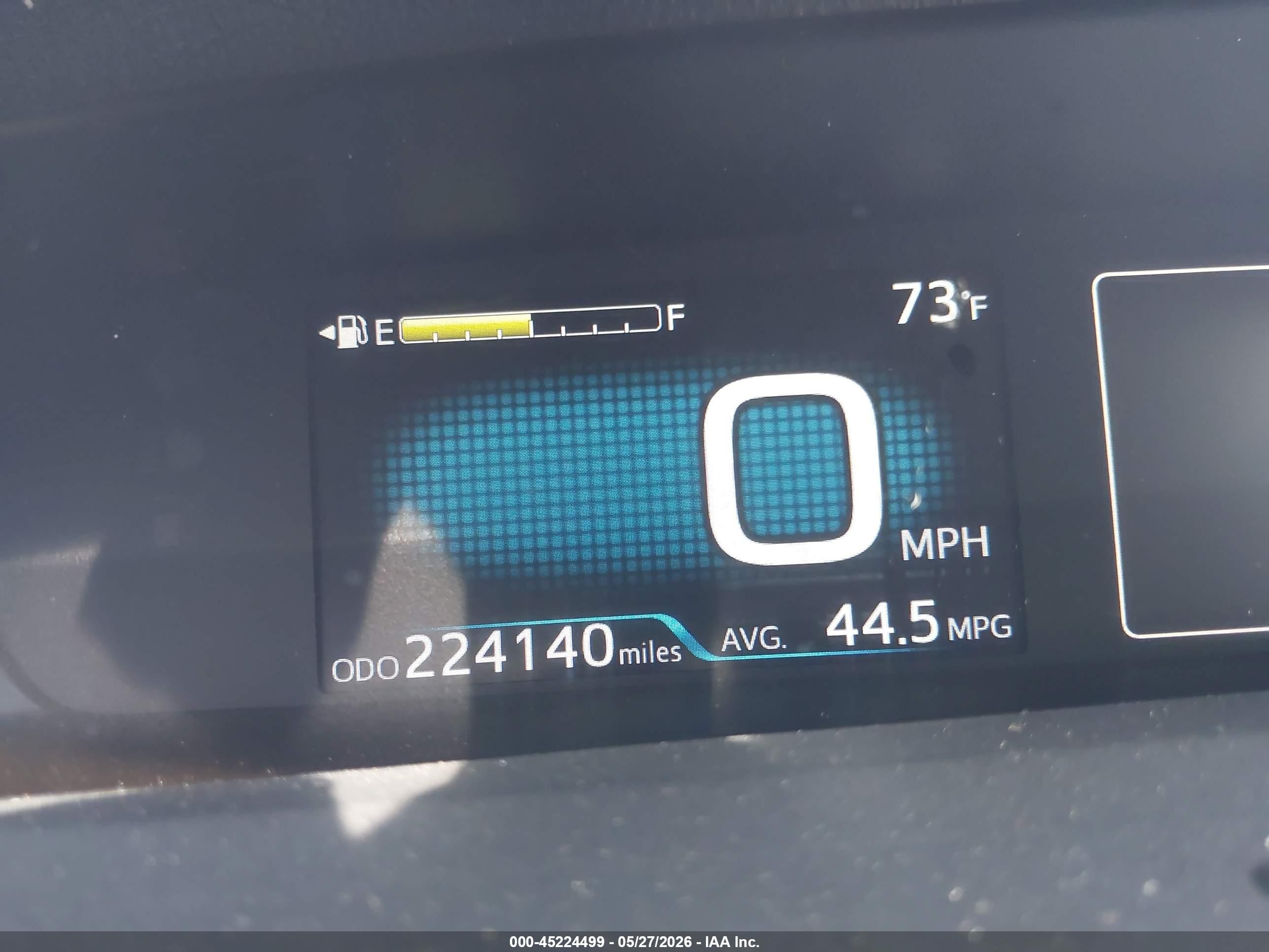 2017 Toyota Prius Two Eco Белый vin: JTDKARFU0H3532444