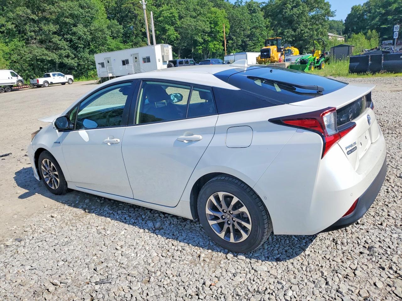 2019 Toyota Prius Limited White vin: JTDKARFU0K3083256
