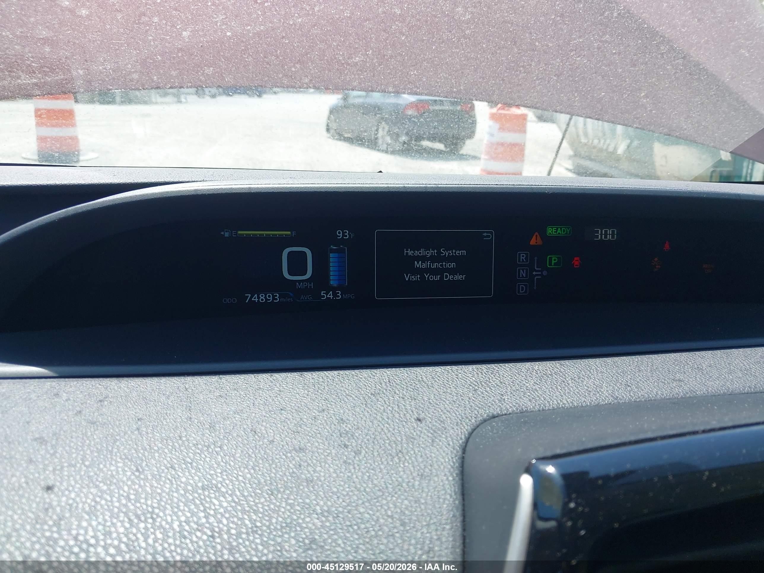 2017 Toyota Prius Three Red vin: JTDKARFU1H3528063