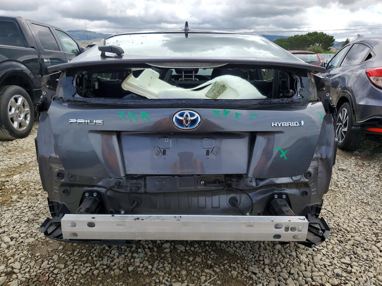 2017 Toyota Prius Three Black vin: JTDKARFU2H3534812