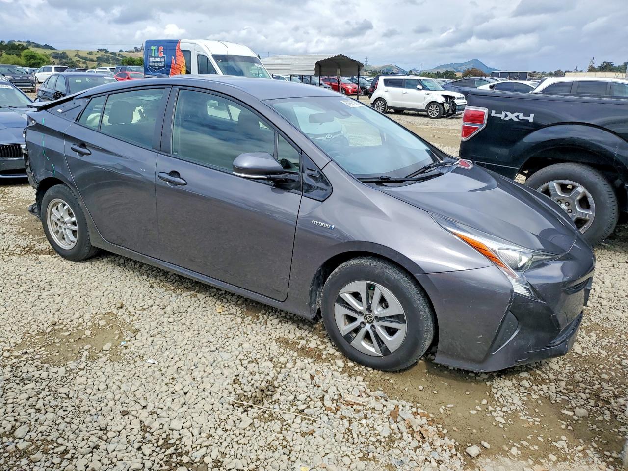 2017 Toyota Prius Three Black vin: JTDKARFU2H3534812