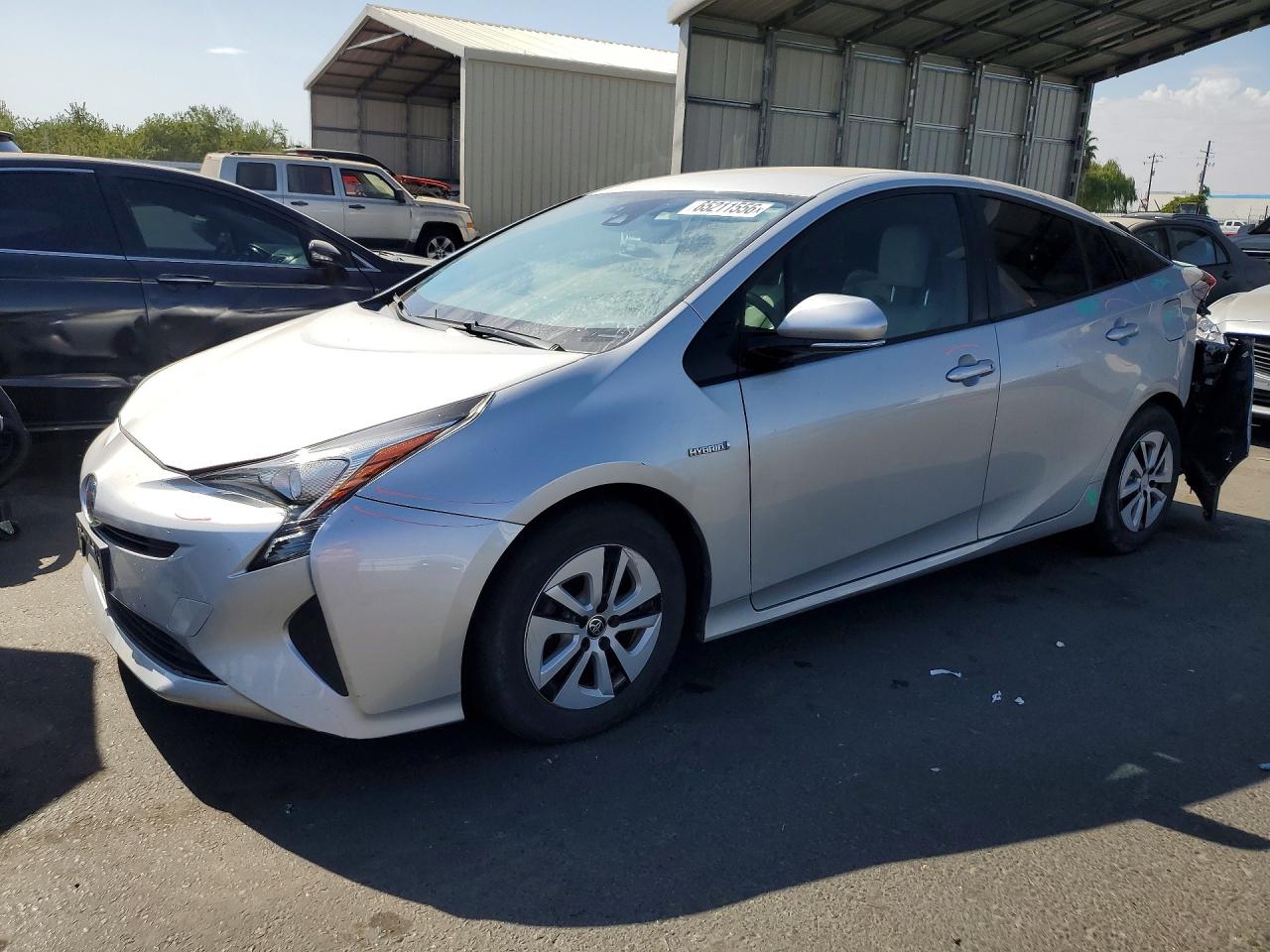 2017 Toyota Prius Four Silver vin: JTDKARFU2H3536656