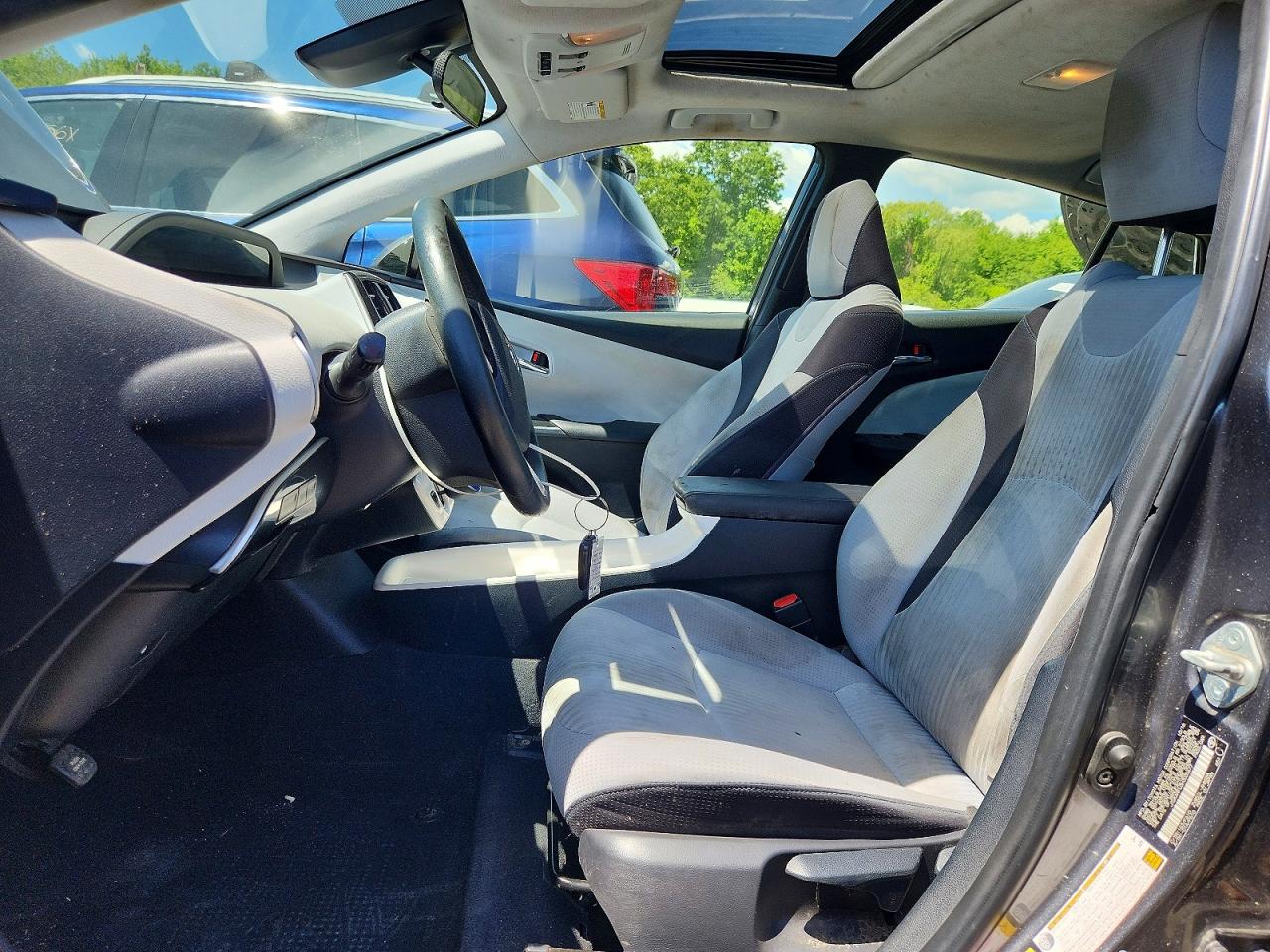 2017 Toyota Prius Three Charcoal vin: JTDKARFU3H3035677