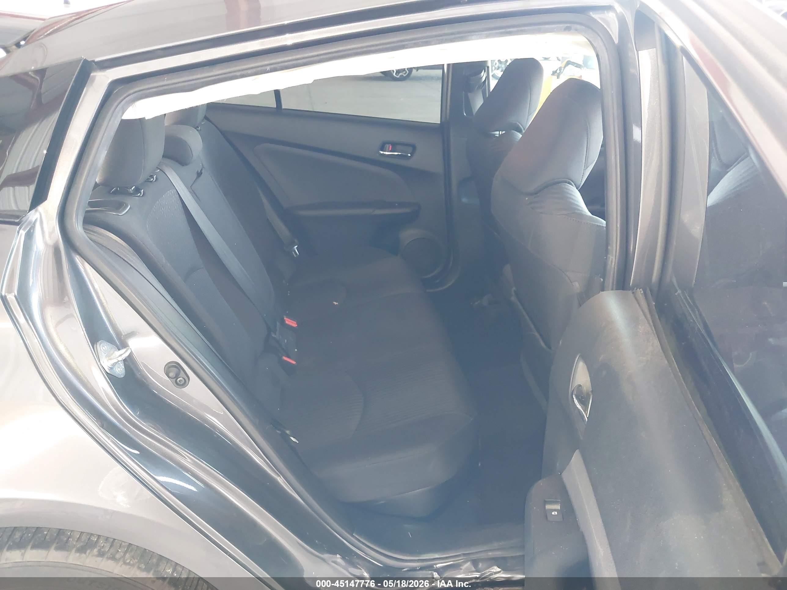 2016 Toyota Prius Three Серый vin: JTDKARFU4G3012925