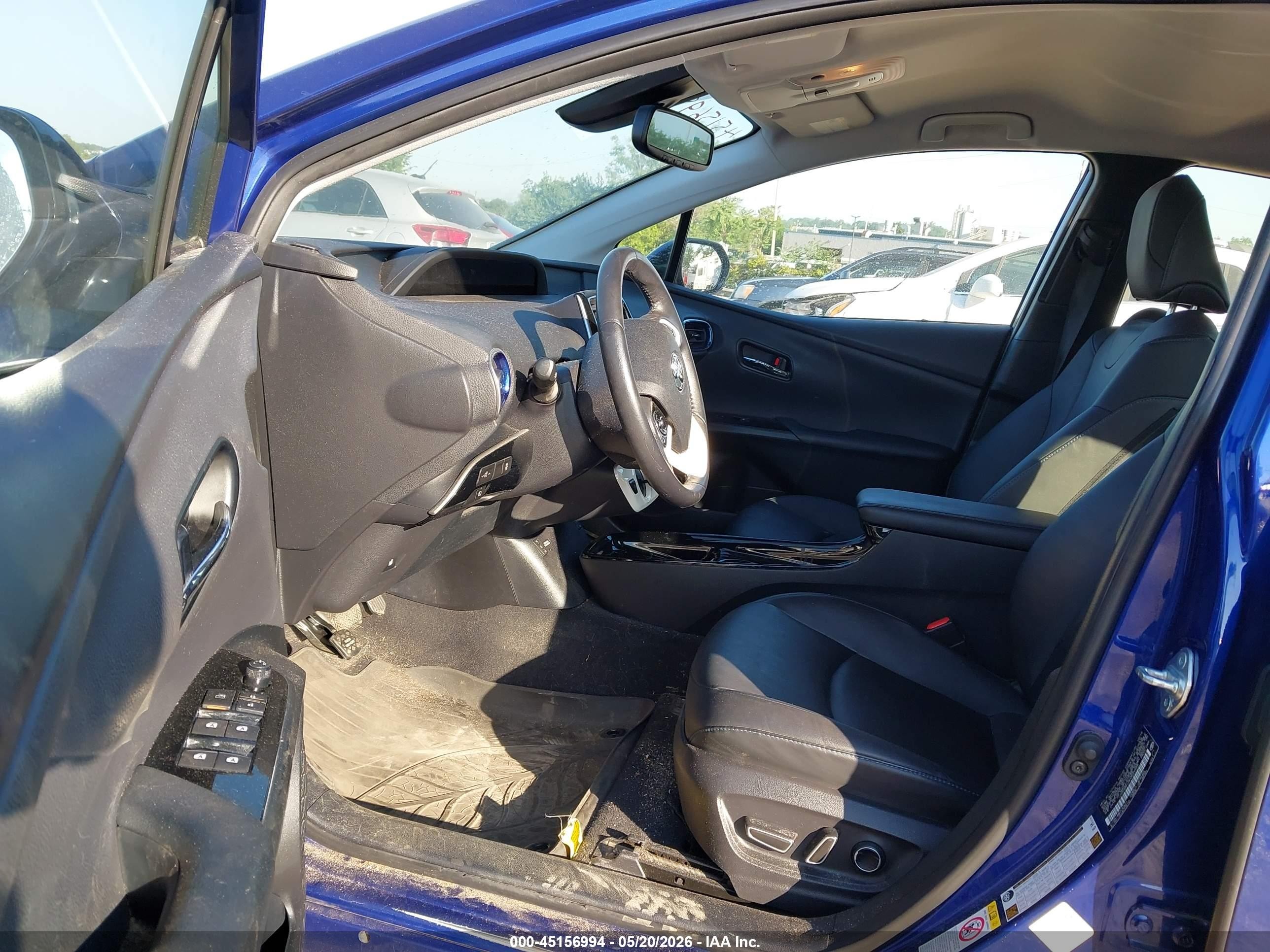 2017 Toyota Prius Four Touring Dark Blue vin: JTDKARFU4H3529949