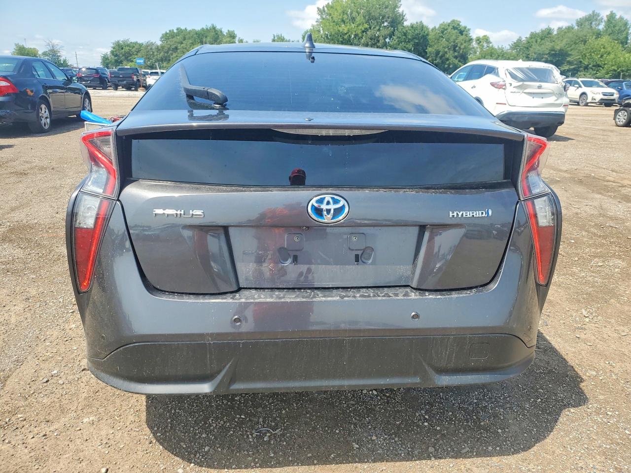 2018 Toyota Prius Four Touring Gray vin: JTDKARFU4J3059413