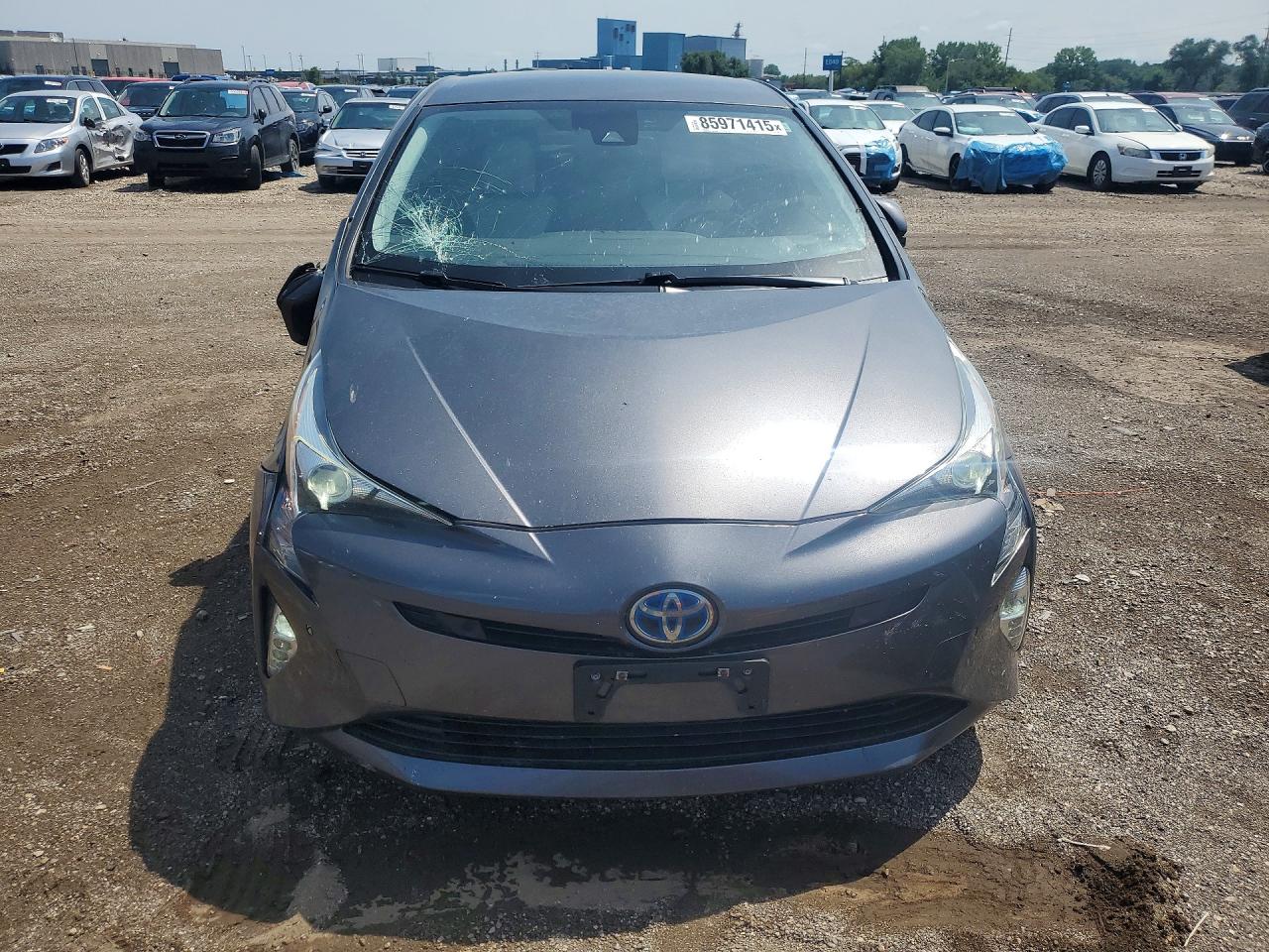 2018 Toyota Prius Four Touring Gray vin: JTDKARFU4J3059413