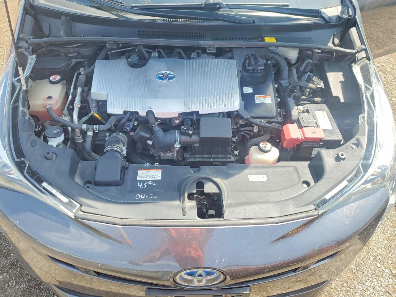 2018 Toyota Prius Four Touring Gray vin: JTDKARFU4J3059413