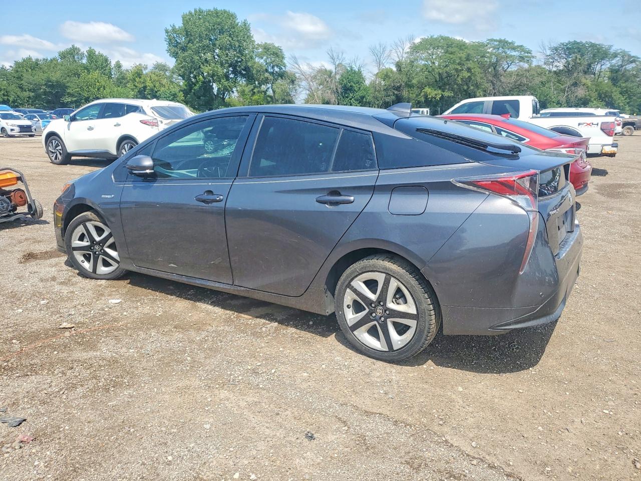 2018 Toyota Prius Four Touring Gray vin: JTDKARFU4J3059413