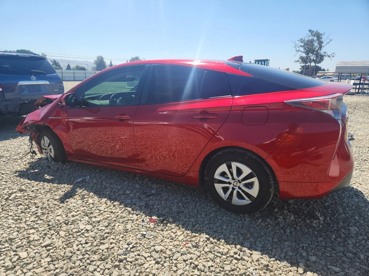 2016 Toyota Prius Two Eco Red vin: JTDKARFU5G3525035
