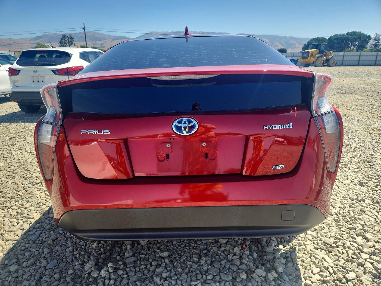 2016 Toyota Prius Two Eco Red vin: JTDKARFU5G3525035