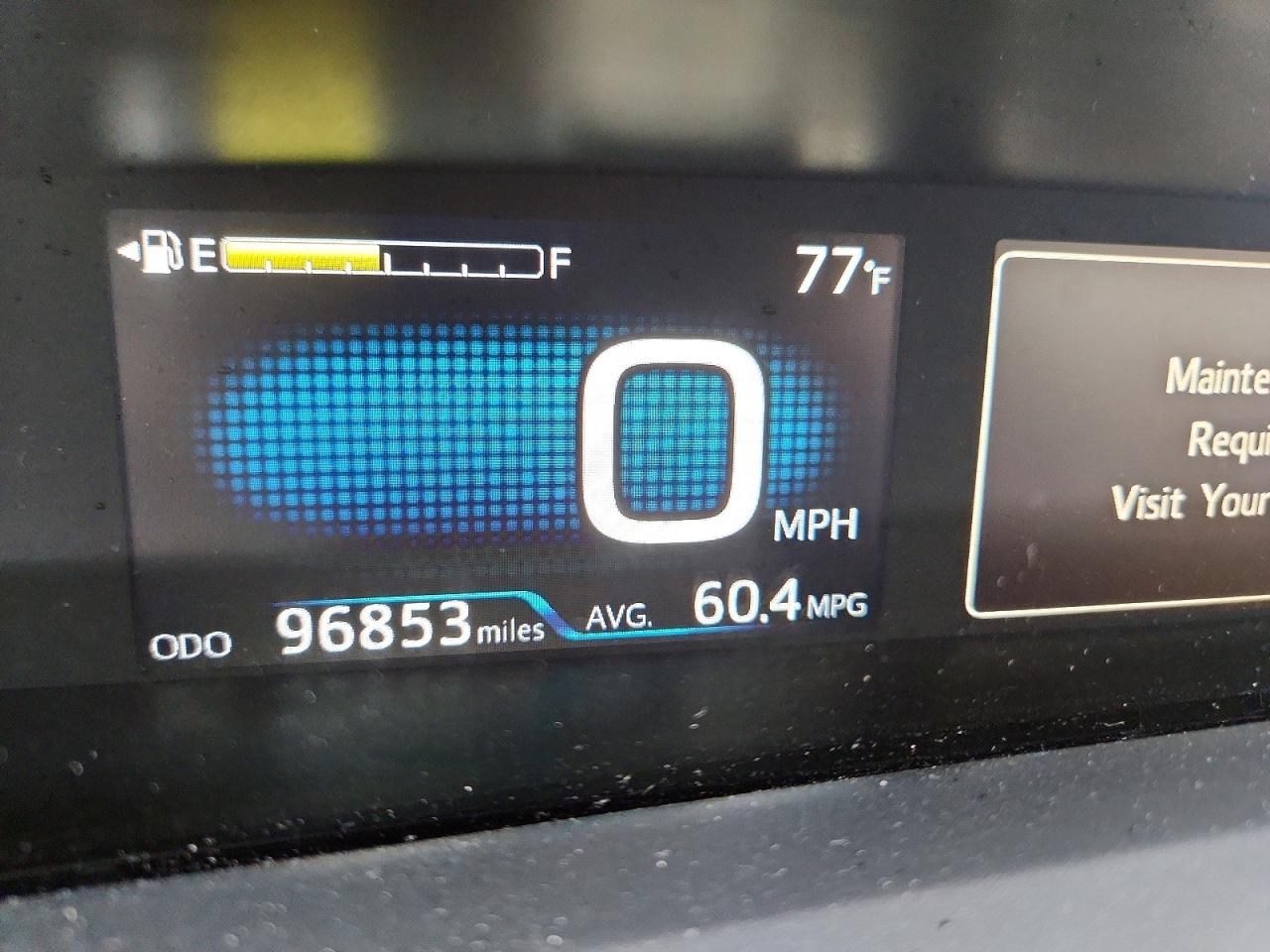 2017 Toyota Prius Three Blue vin: JTDKARFU5H3049418