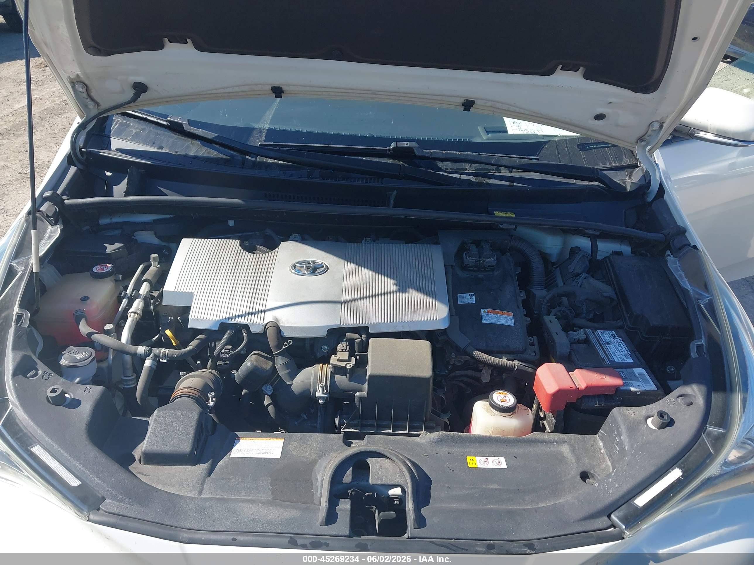 2017 Toyota Prius Three White vin: JTDKARFU6H3045667