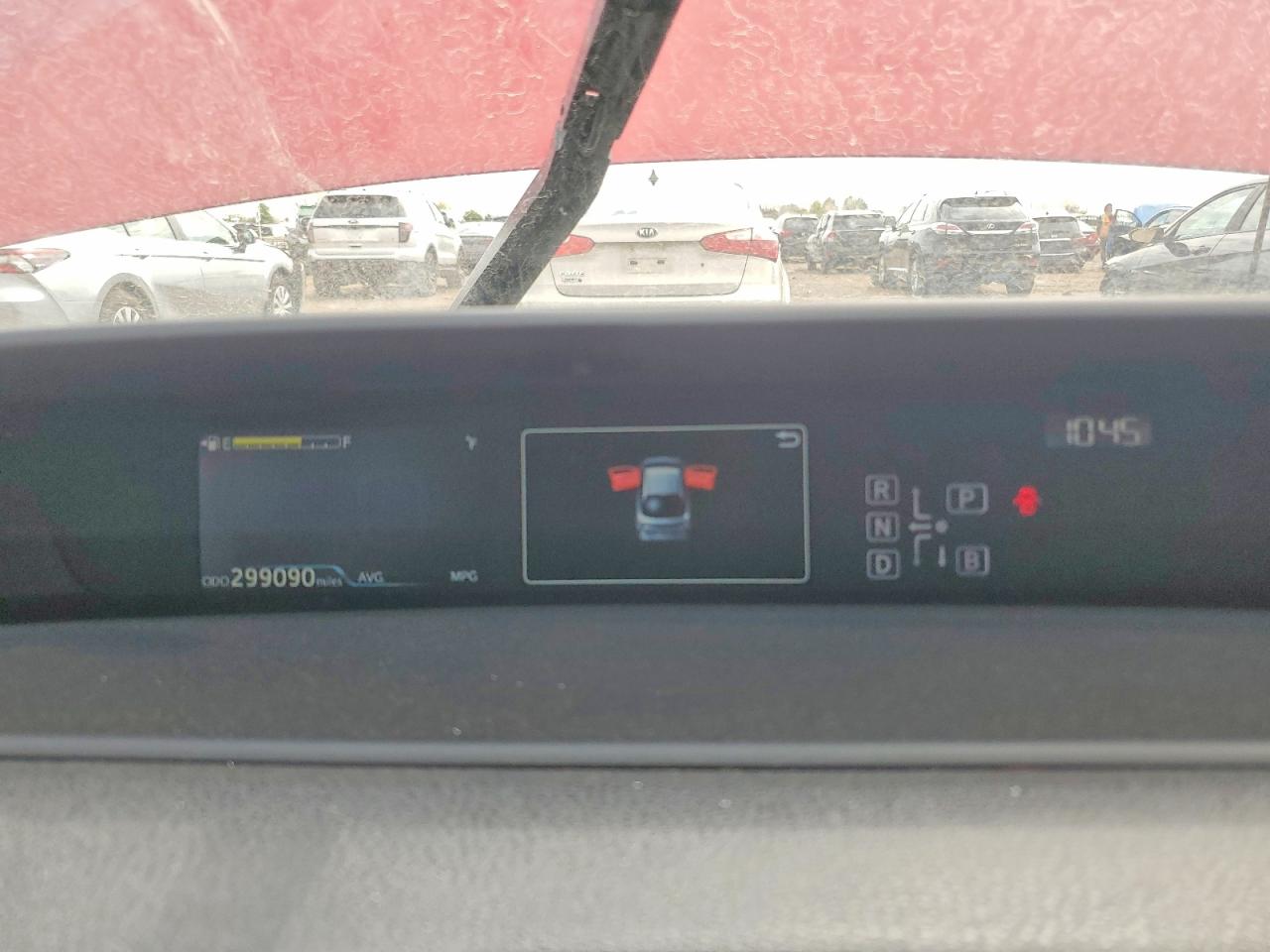 2016 Toyota Prius Four Touring Red vin: JTDKARFU7G3522797