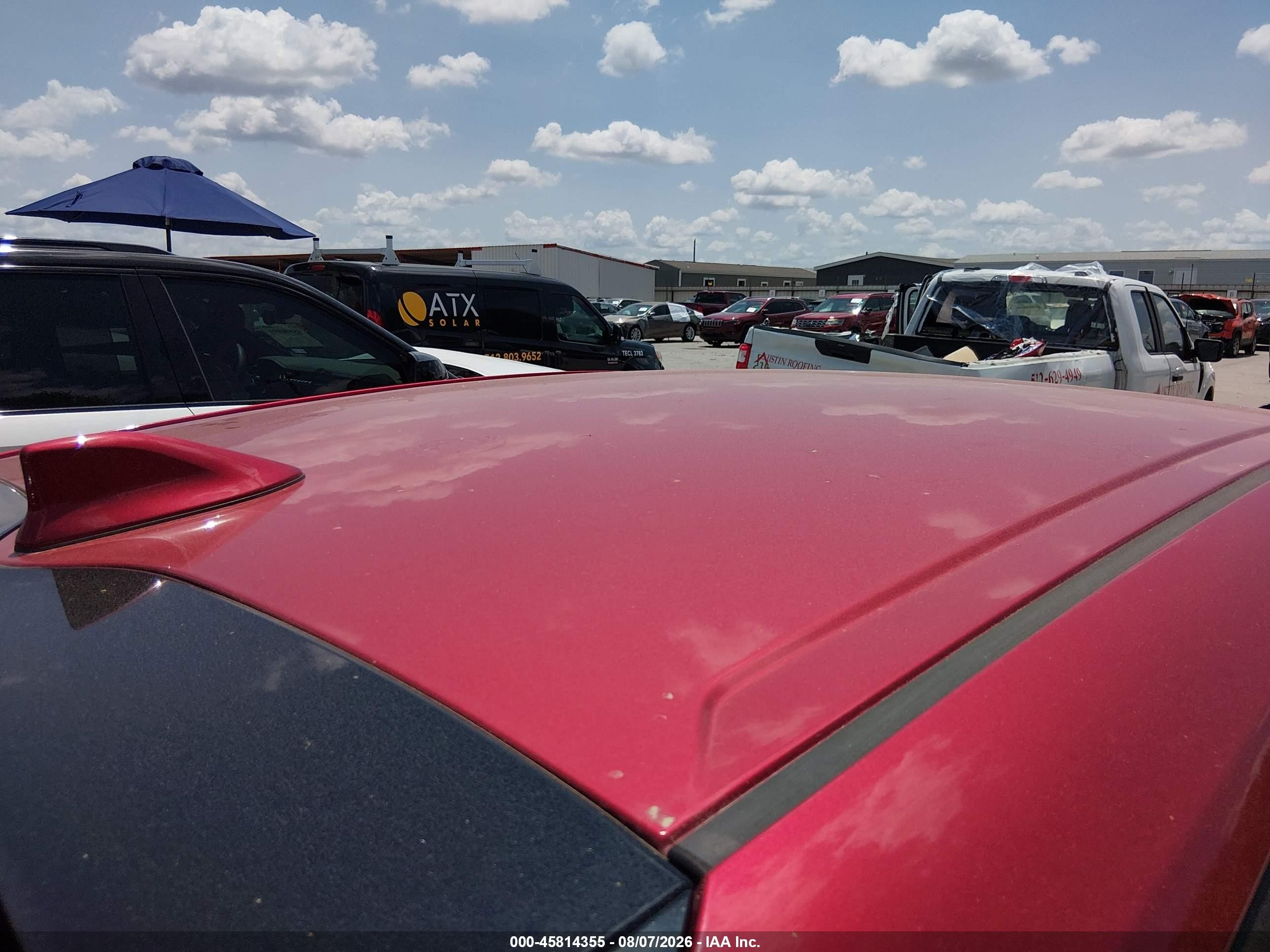 2017 Toyota Prius Four Red vin: JTDKARFU7H3539634