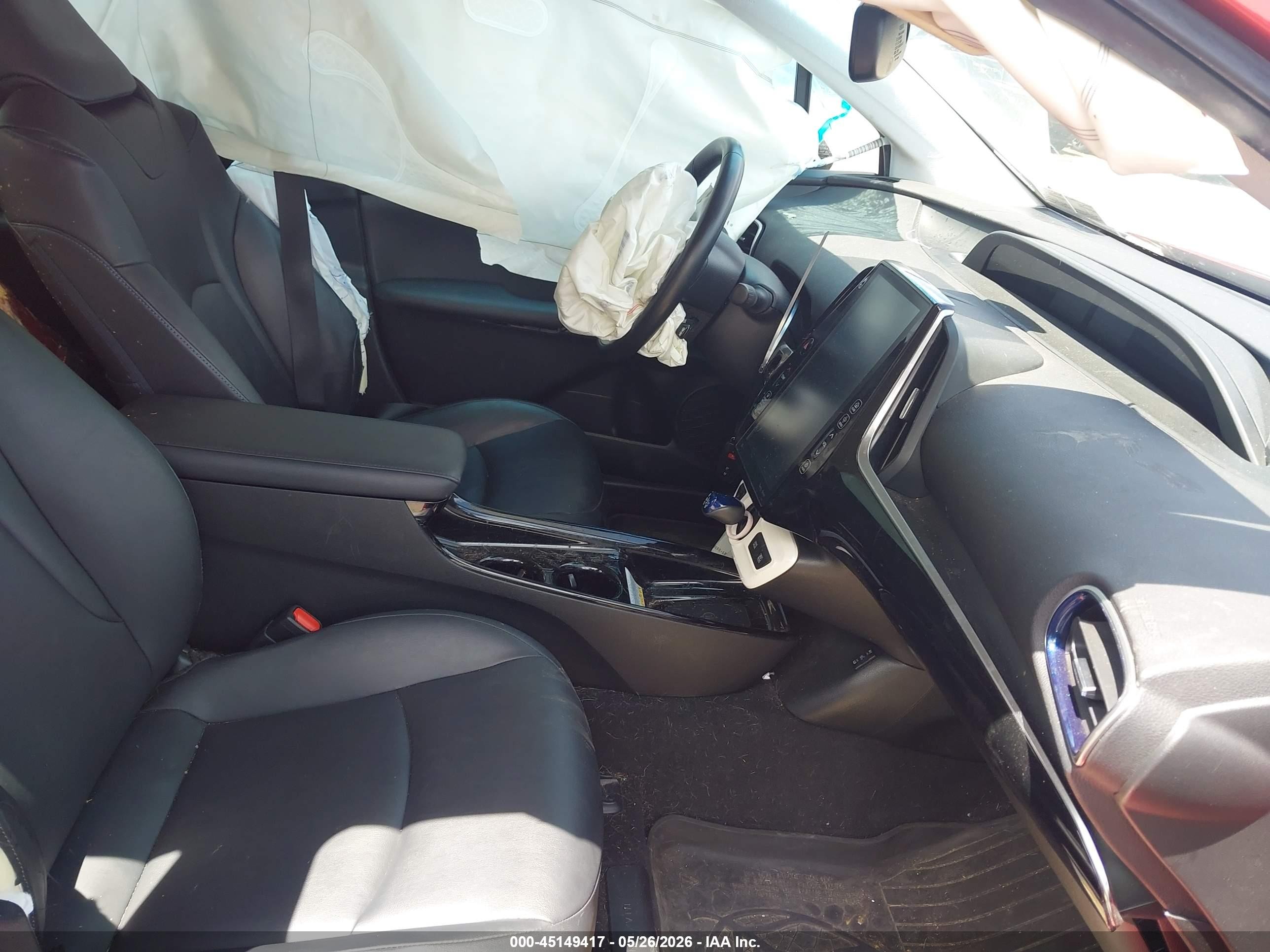 2018 Toyota Prius Four Touring Red vin: JTDKARFU7J3553085