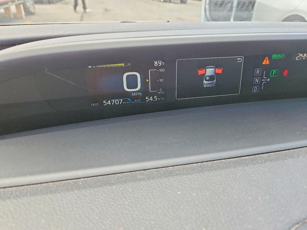 2017 Toyota Prius Two Eco White vin: JTDKARFU8H3048280