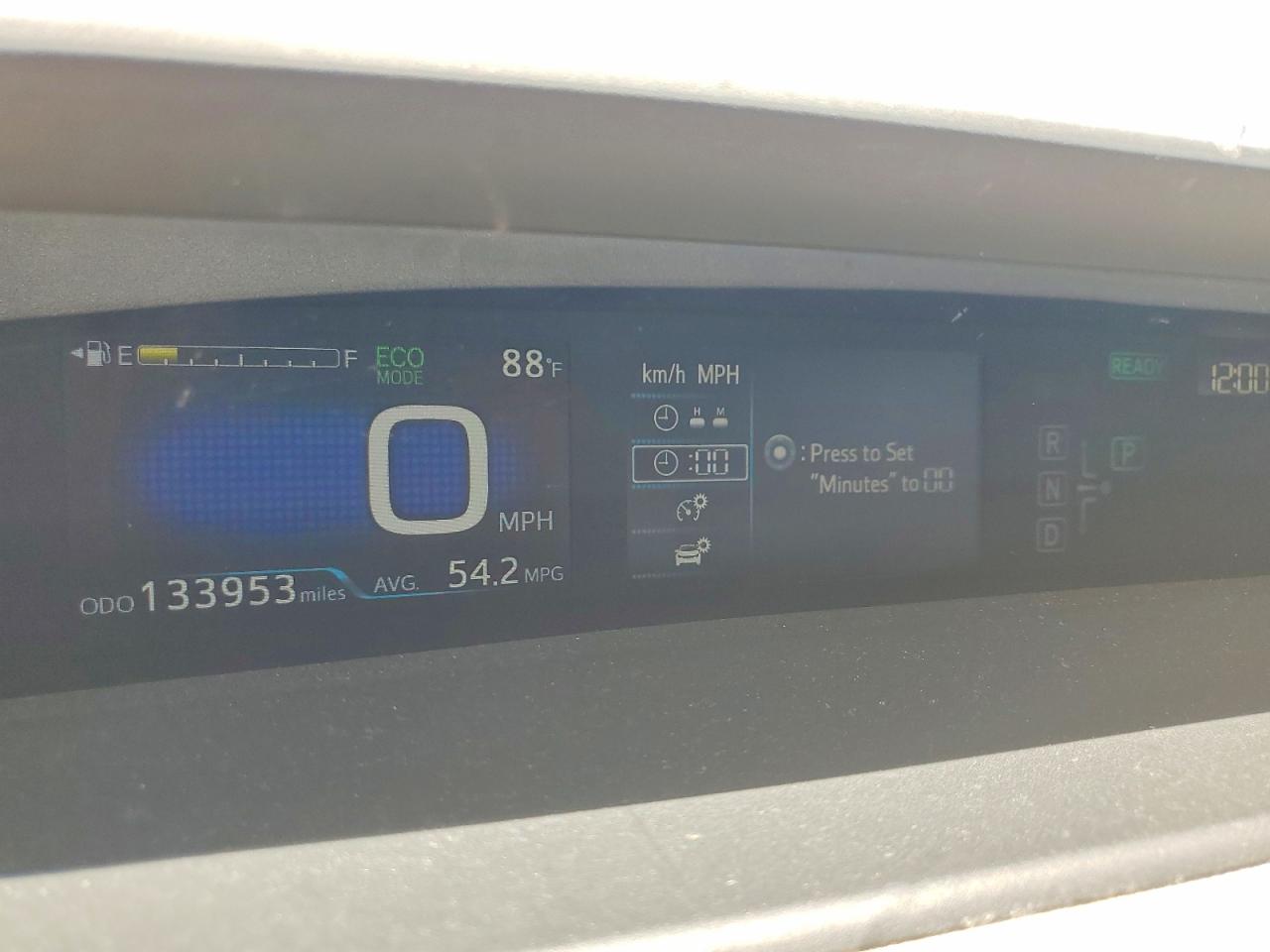 2016 Toyota Prius Two Eco Red vin: JTDKARFUXG3519070