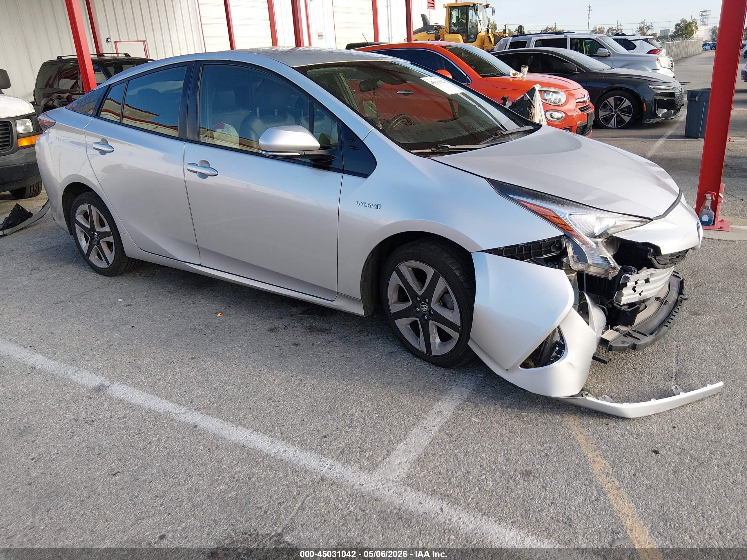 2017 Toyota Prius Three Touring Silver vin: JTDKARFUXH3036065