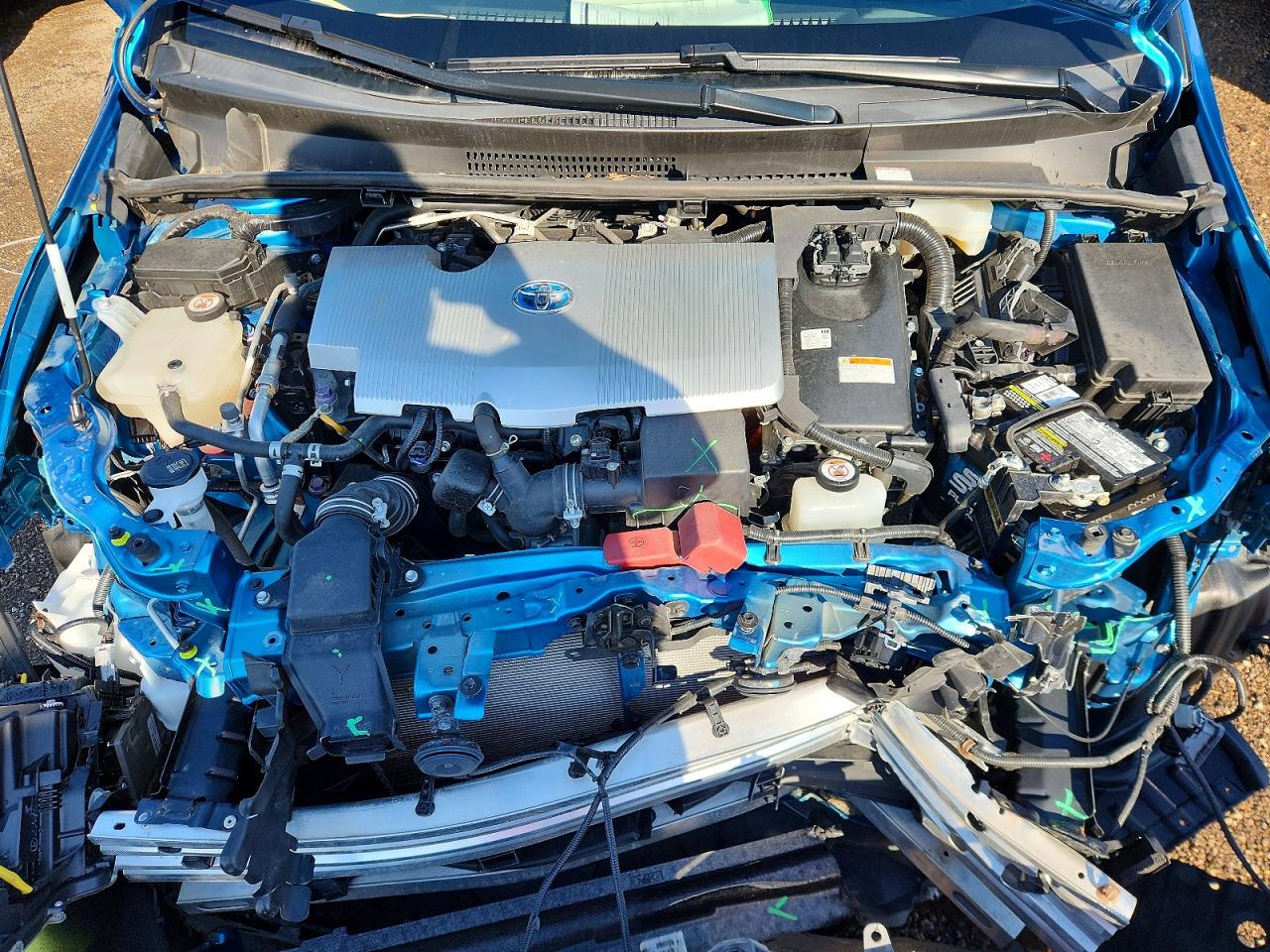2019 Toyota Prius Limited Blue vin: JTDKARFUXK3069008