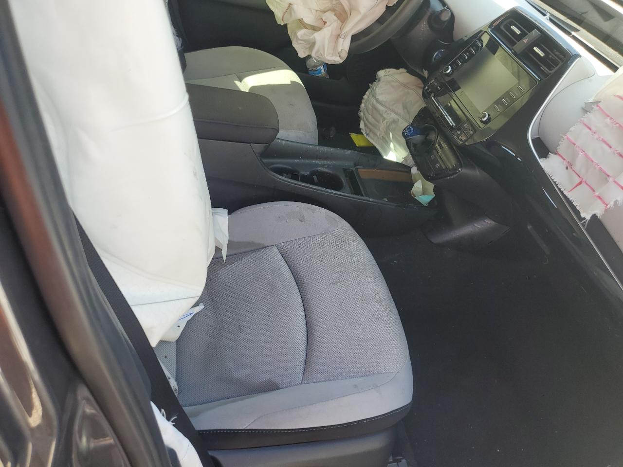 2020 Toyota Prius L Gray vin: JTDKARFUXL3103742