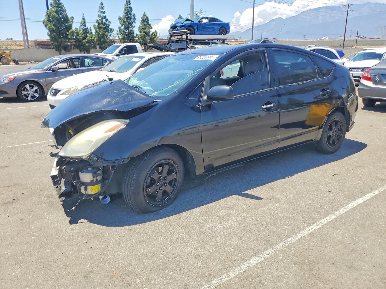 2004 Toyota Prius Base Black vin: JTDKB20U040037914