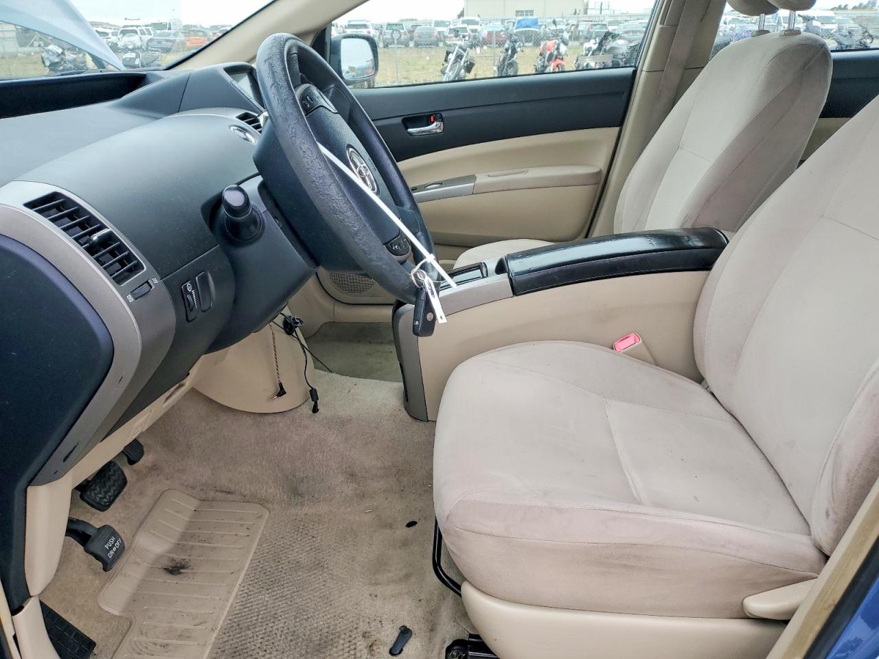 2005 Toyota Prius Base Синий vin: JTDKB20U050121605