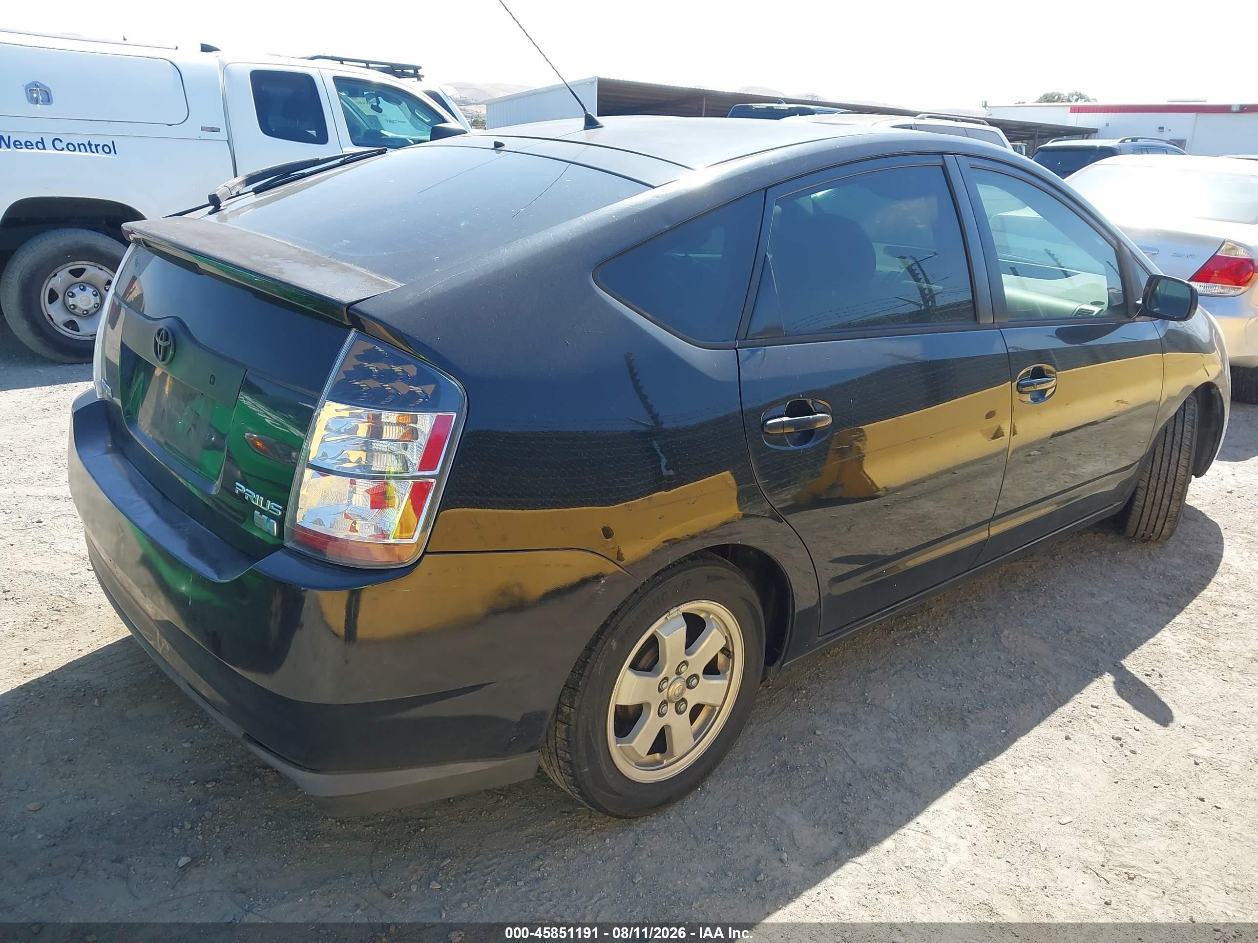 2005 Toyota Prius   Black vin: JTDKB20U053028162
