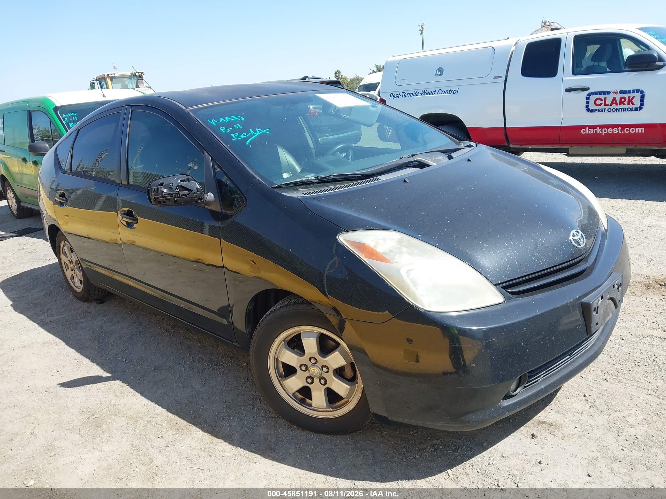 2005 Toyota Prius   Black vin: JTDKB20U053028162