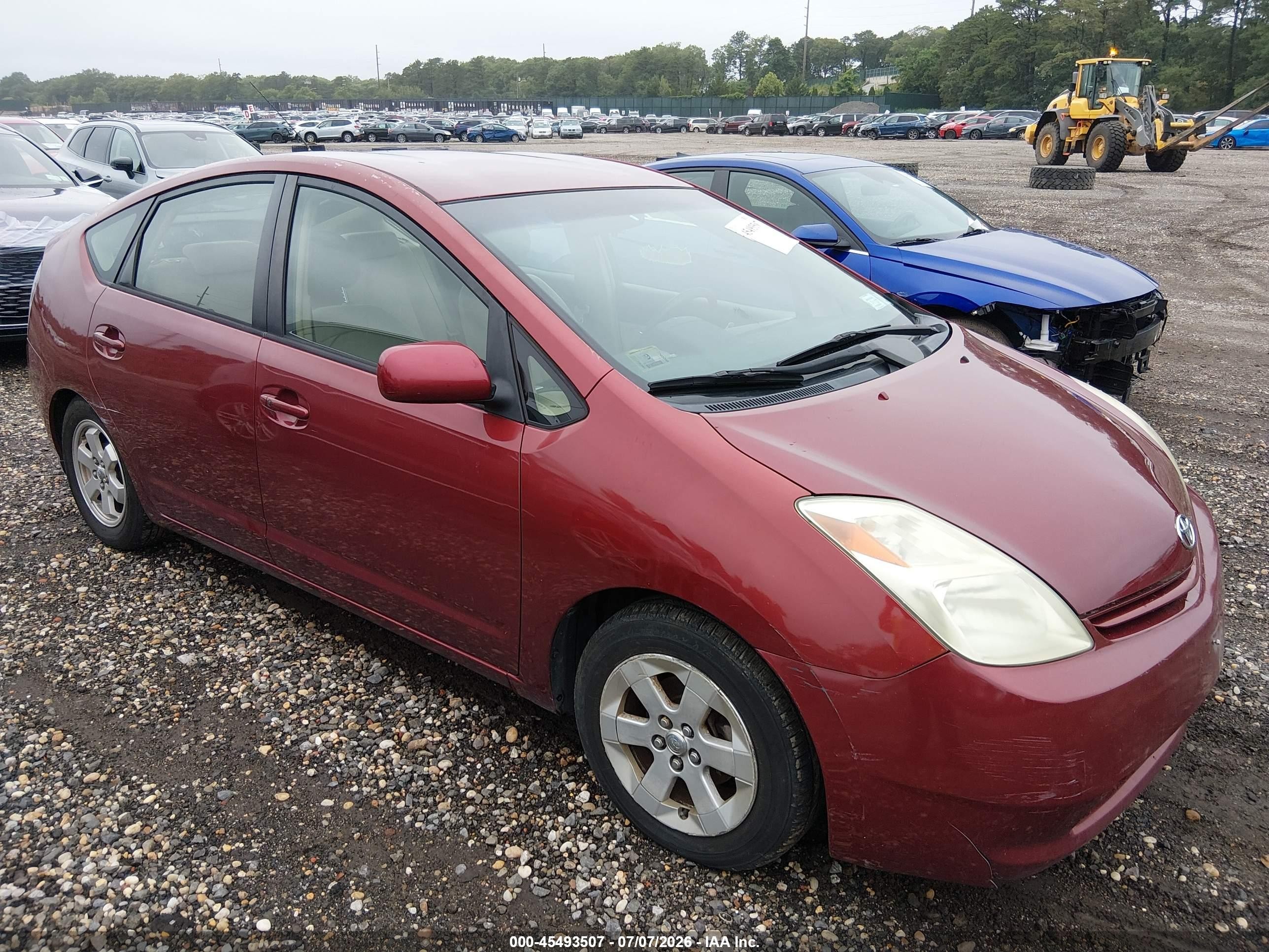 2005 Toyota Prius   Красный vin: JTDKB20U053043762