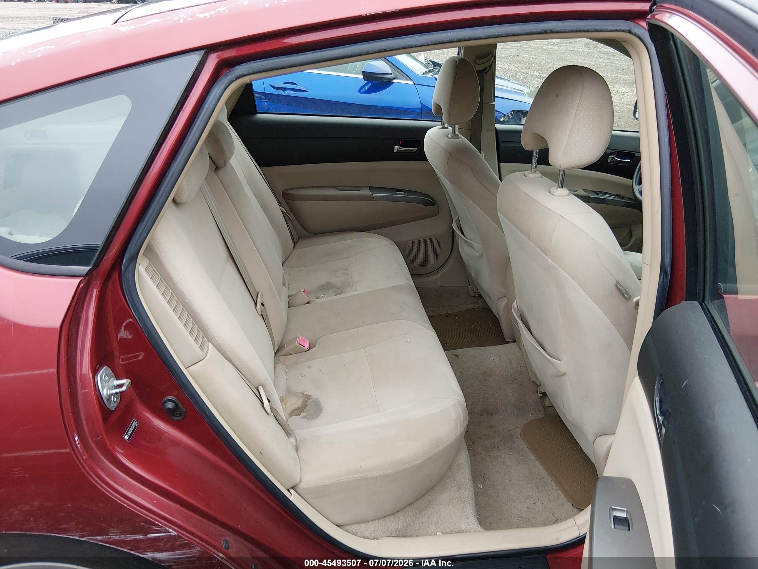 2005 Toyota Prius   Красный vin: JTDKB20U053043762