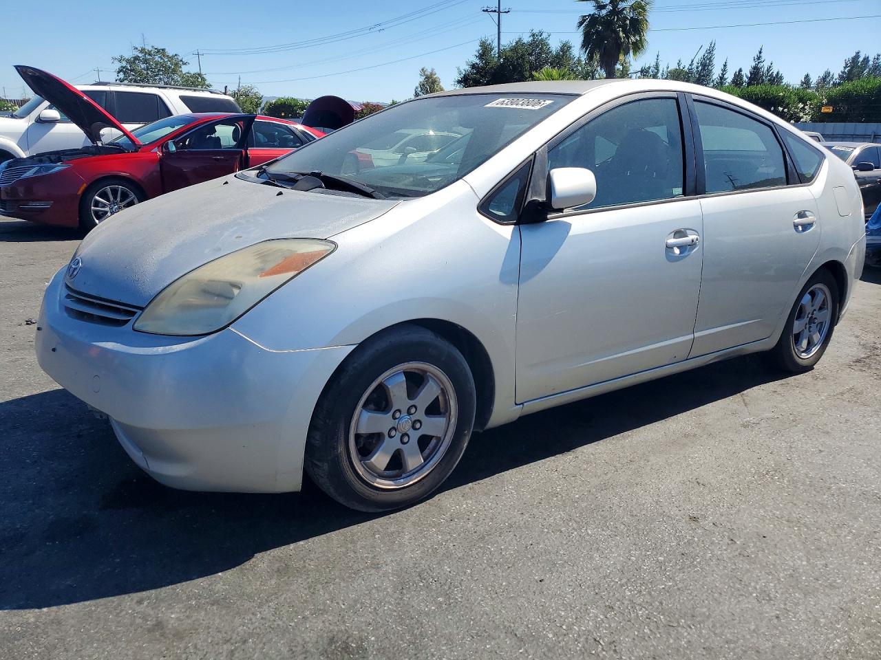 2005 Toyota Prius Silver vin: JTDKB20U053062151