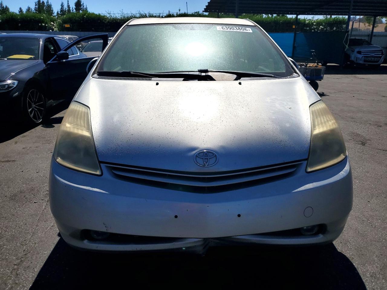 2005 Toyota Prius Silver vin: JTDKB20U053062151