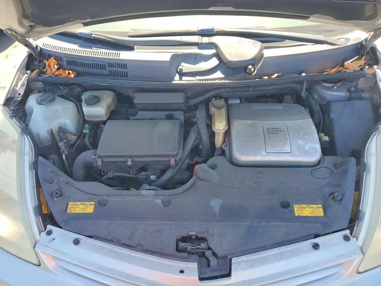 2005 Toyota Prius Silver vin: JTDKB20U053062151