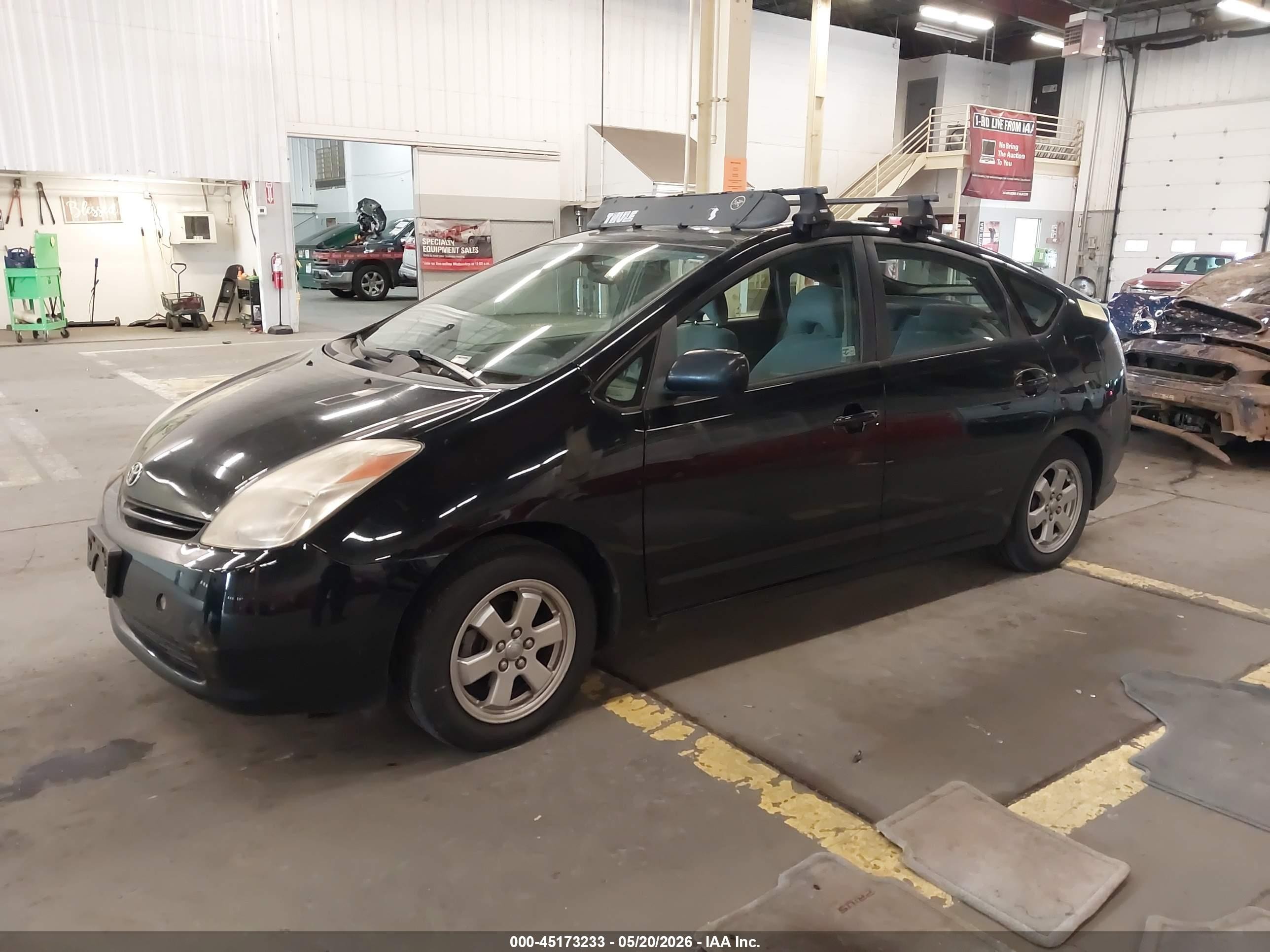2005 Toyota Prius   Black vin: JTDKB20U053088863