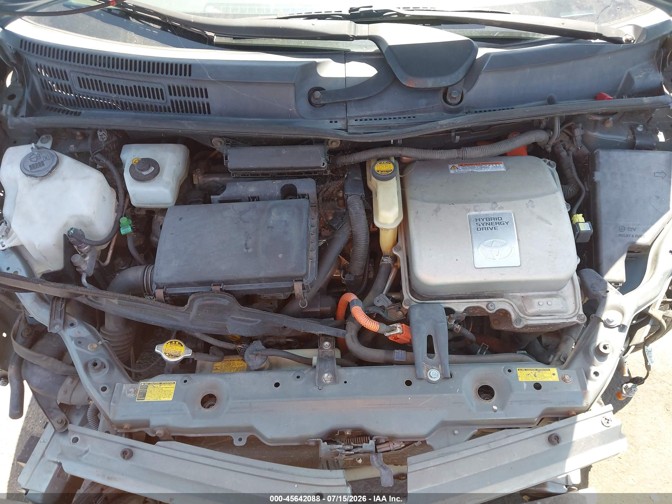 2005 Toyota Prius   Light Blue vin: JTDKB20U053090371